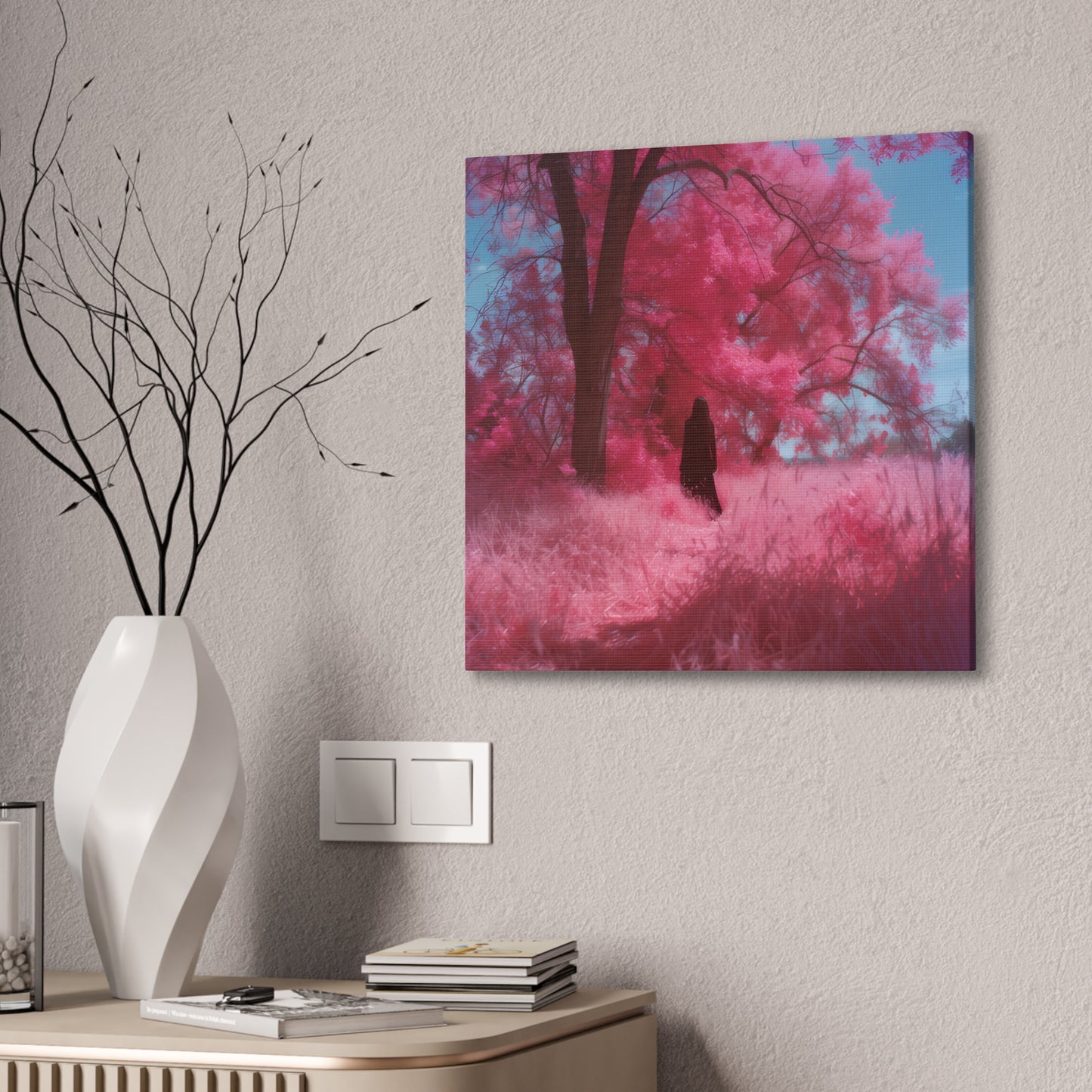 Pink Forest - Canvas Stretched, 0.75"