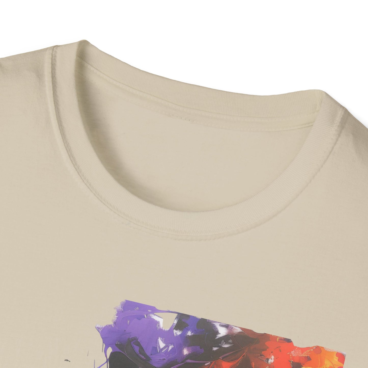 Rainbow Breath - Unisex Softstyle T-Shirt