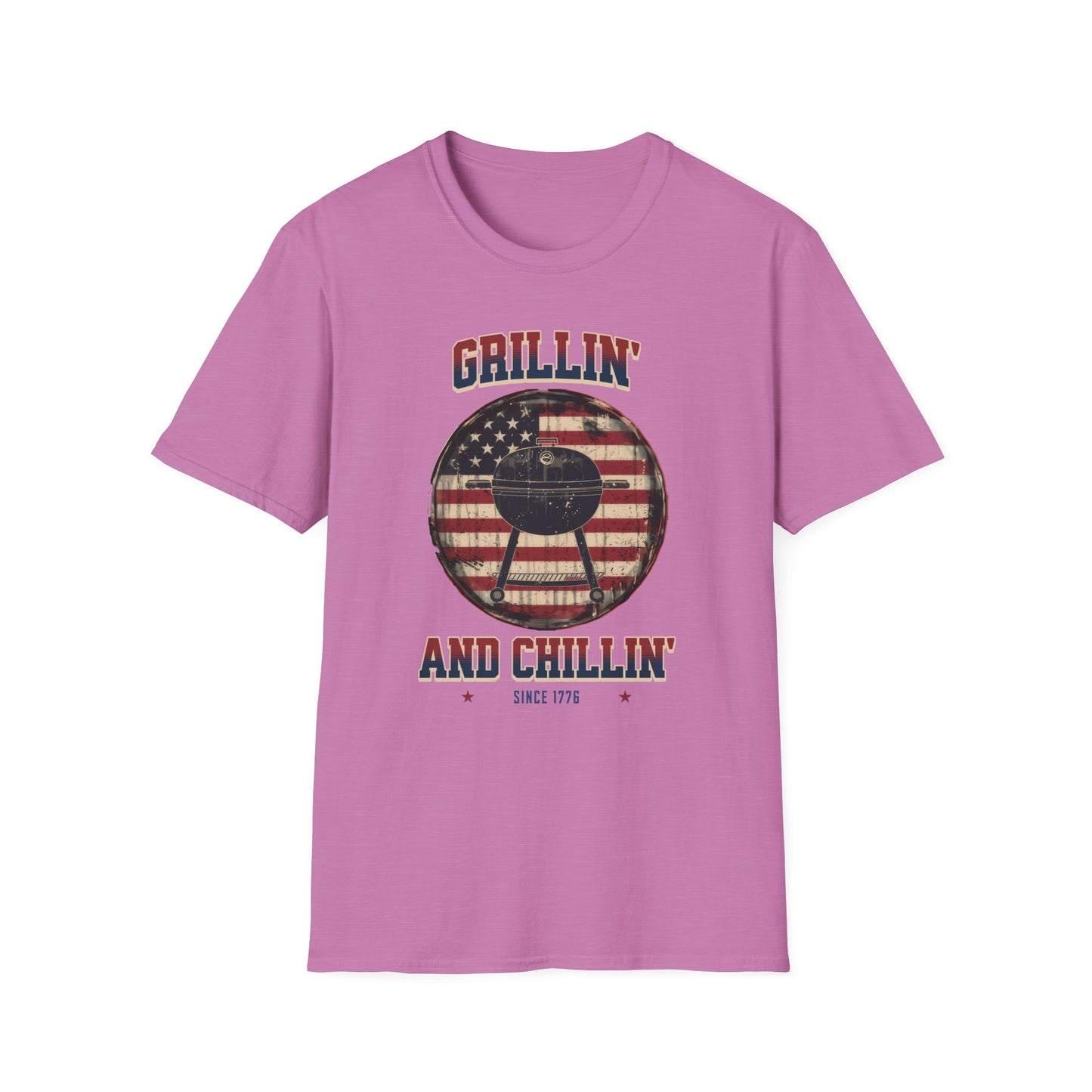 Grillin and Chillin - Unisex Softstyle T-Shirt