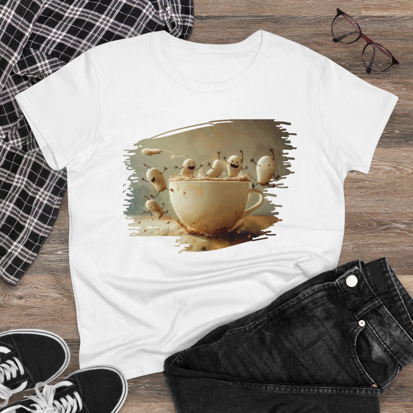 Coffee Critters - Women's Midweight Cotton Tee