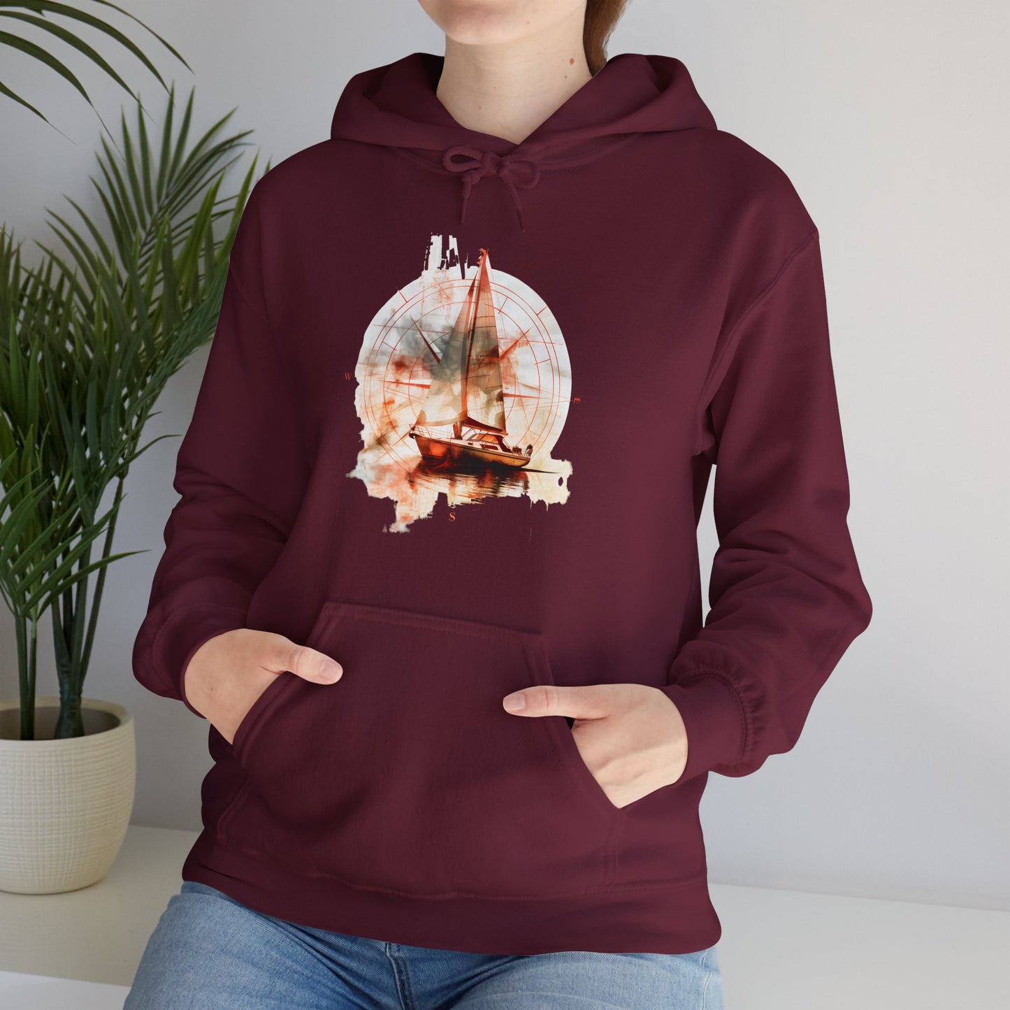 Sailing - Unisex Heavy Blend™ Hooded Sweatshirt