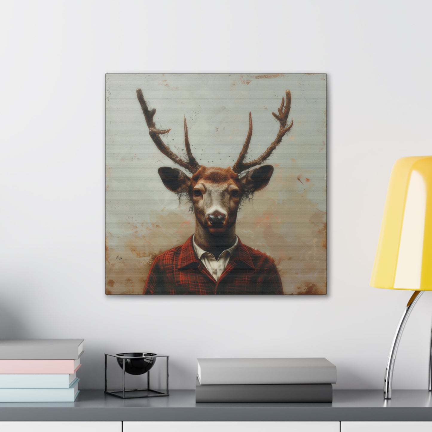 Dapper Deer - Canvas Stretched, 0.75"