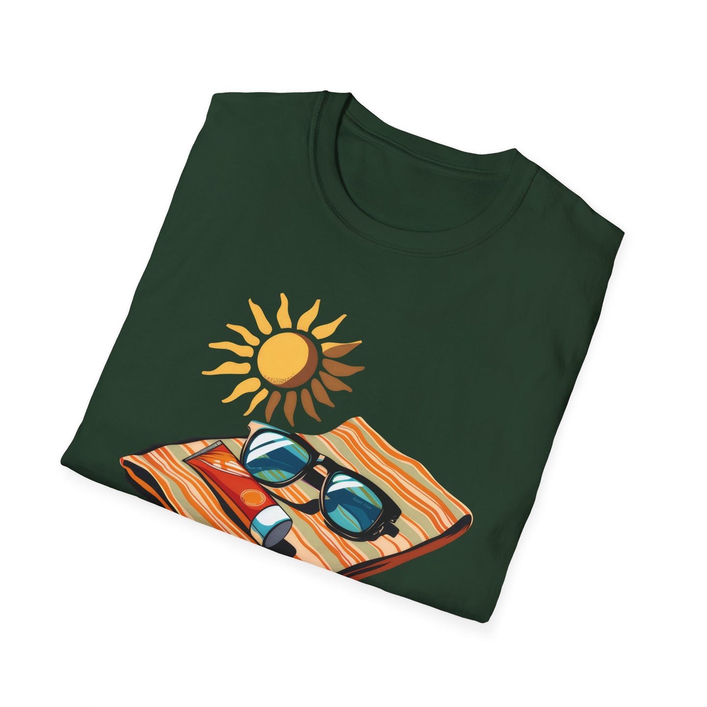 Beach Time! - Unisex Softstyle T-Shirt