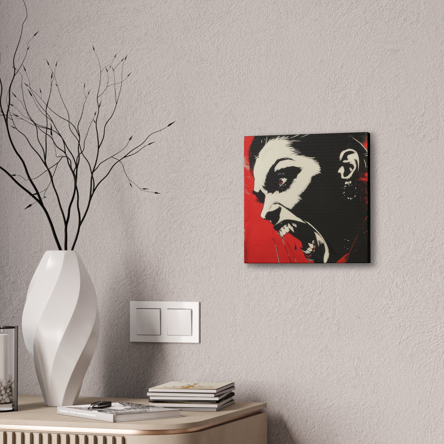 Vampire - Canvas Stretched, 0.75"