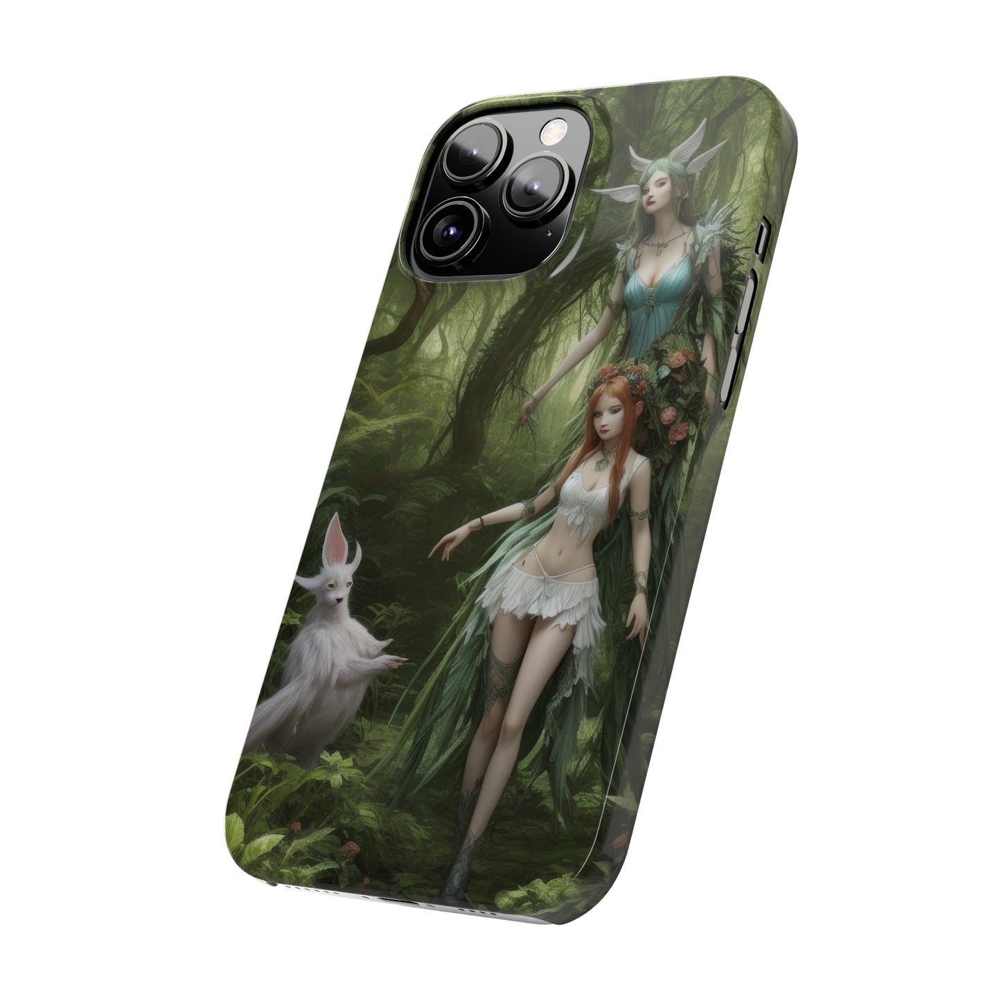 Curious Wood Nymph - Phone Case