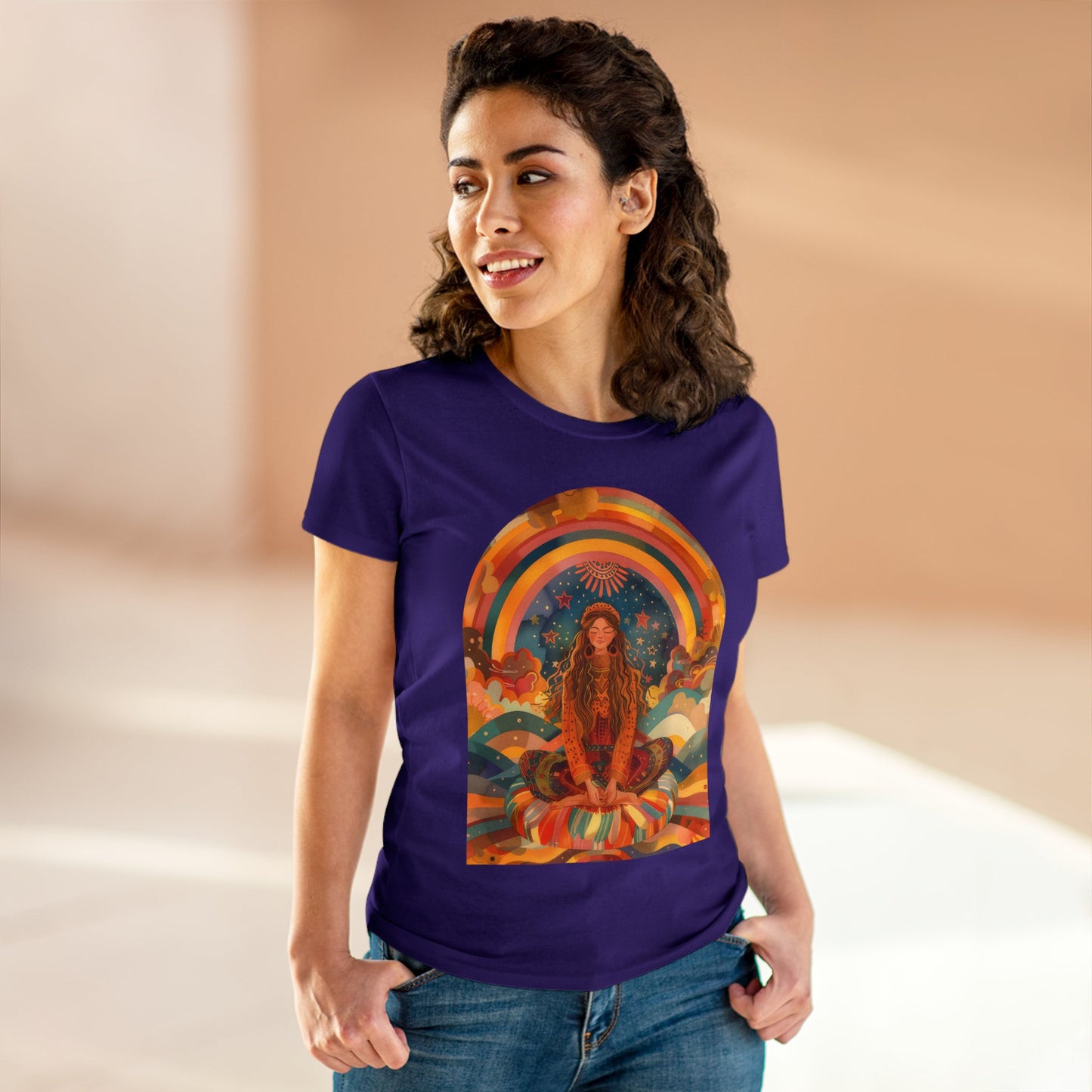 Meditation - Women's Midweight Cotton Tee