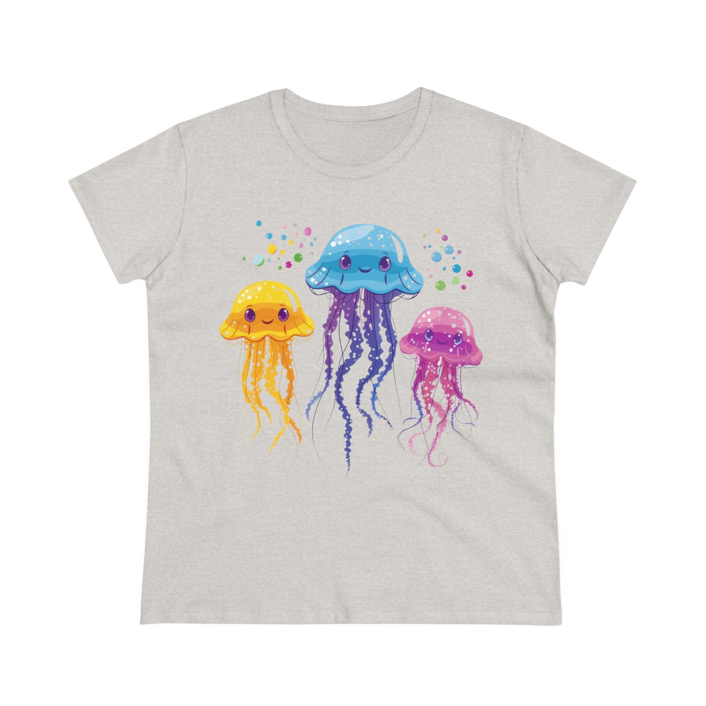 Jellyfish - Women's Midweight Cotton Tee