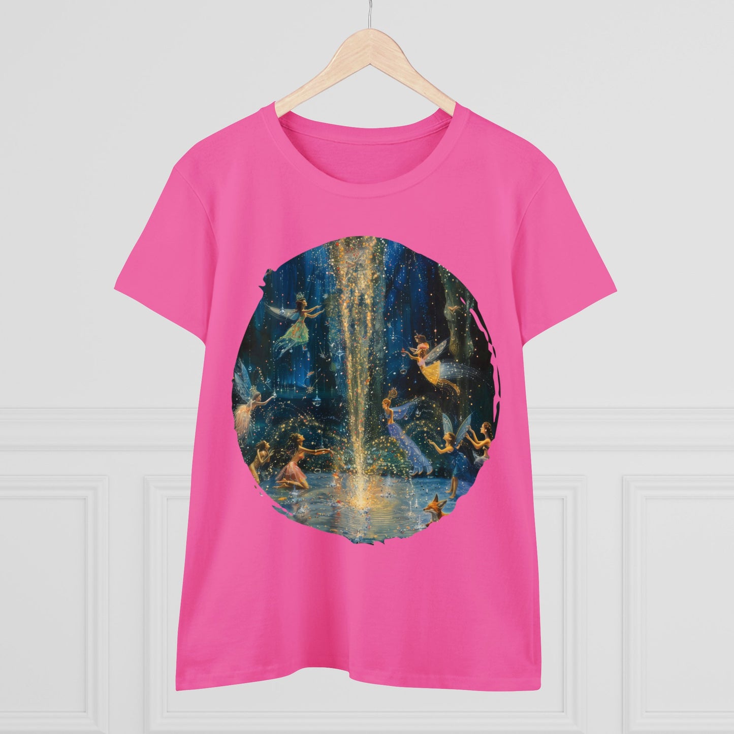 Fairy Celebration - Fantasy - Women's Midweight Cotton Tee