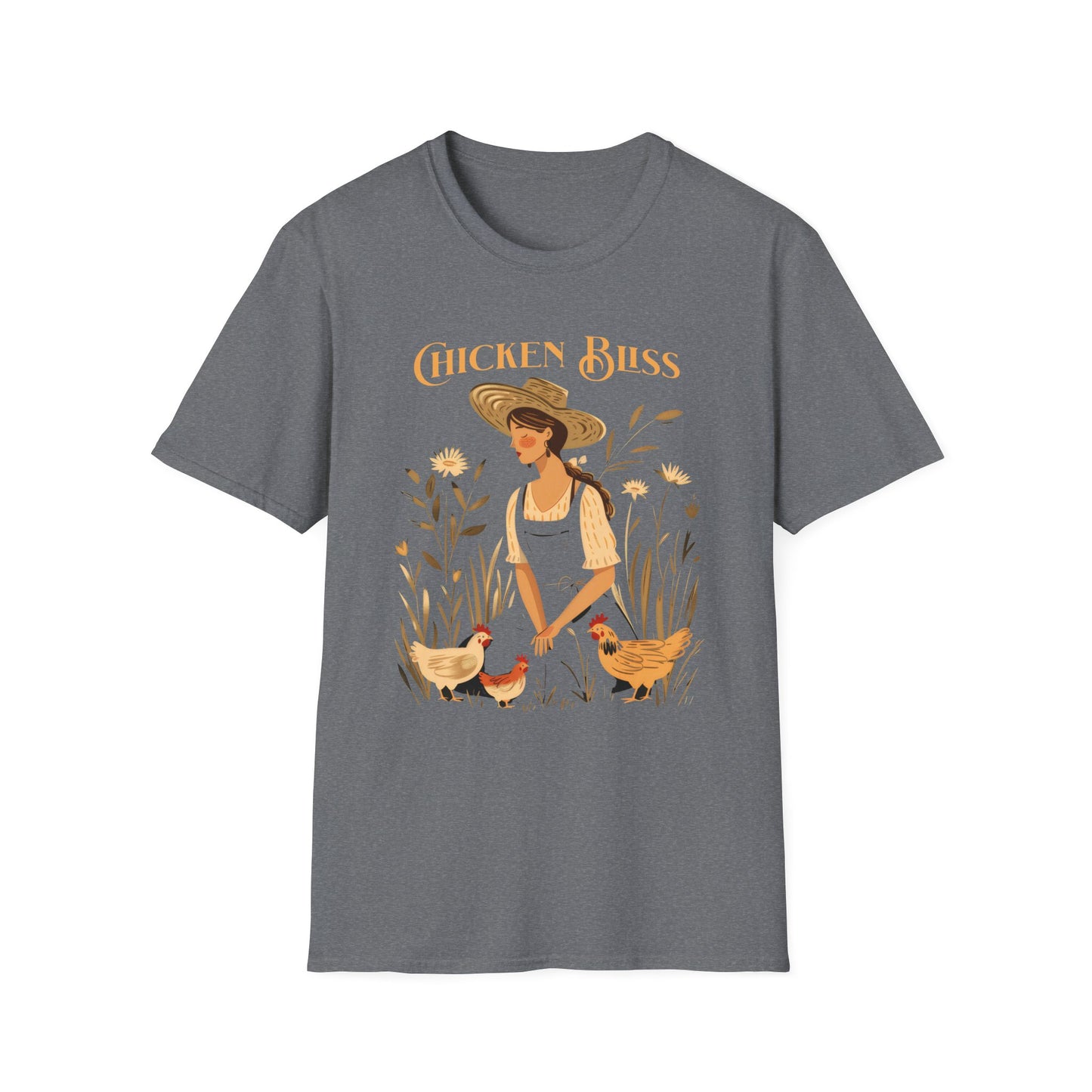 Chicken Bliss - Unisex Softstyle T-Shirt