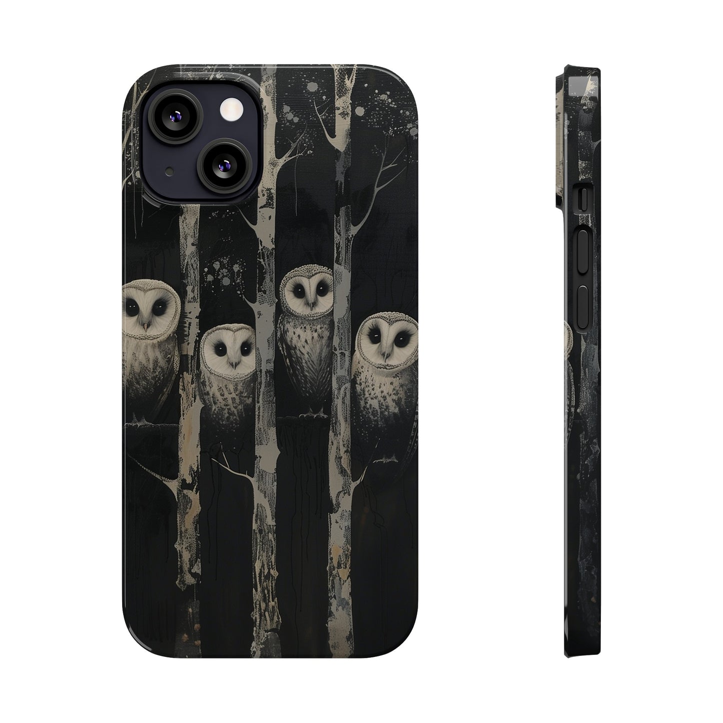 Owls at Night Phone Case