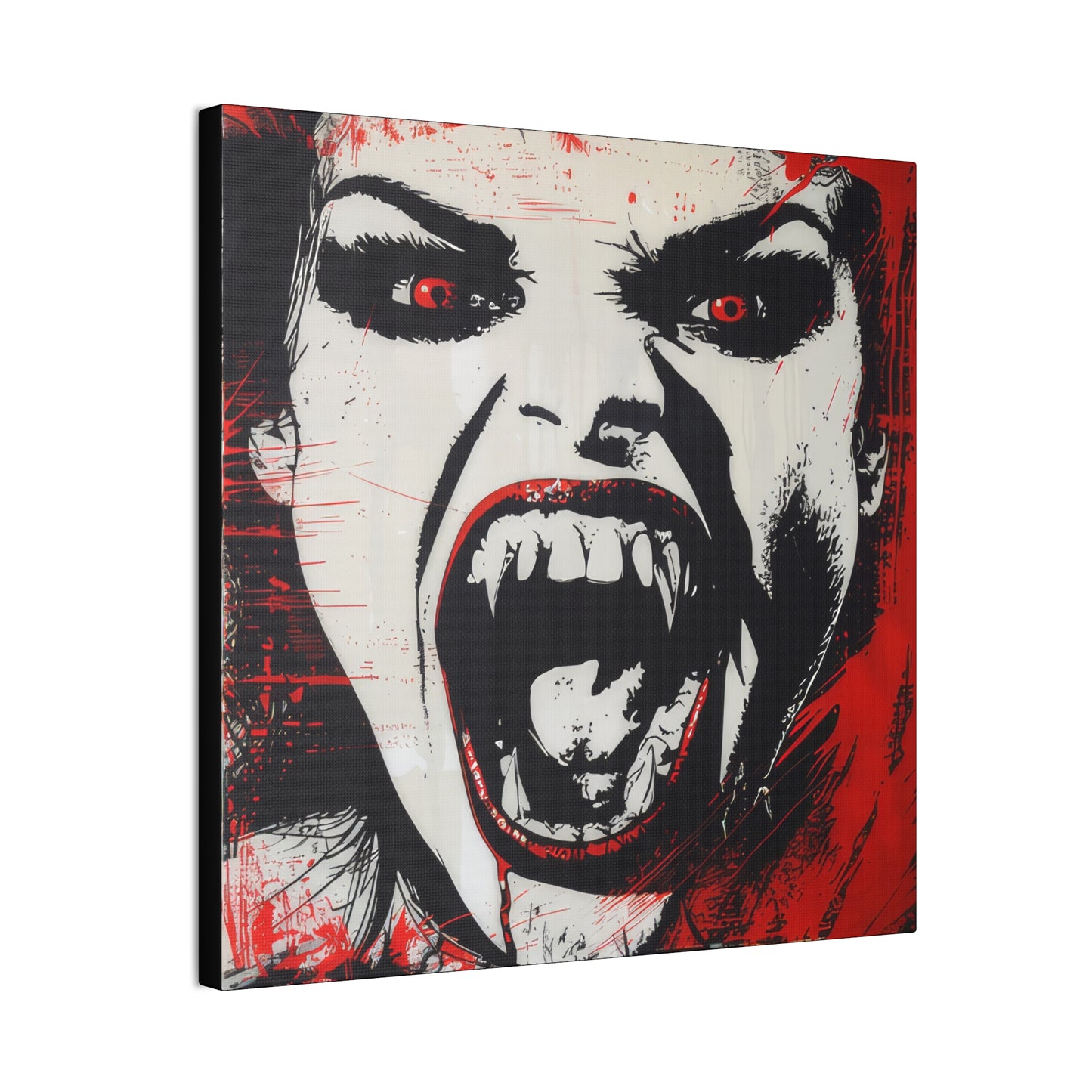 Vampire - Canvas Stretched, 0.75"