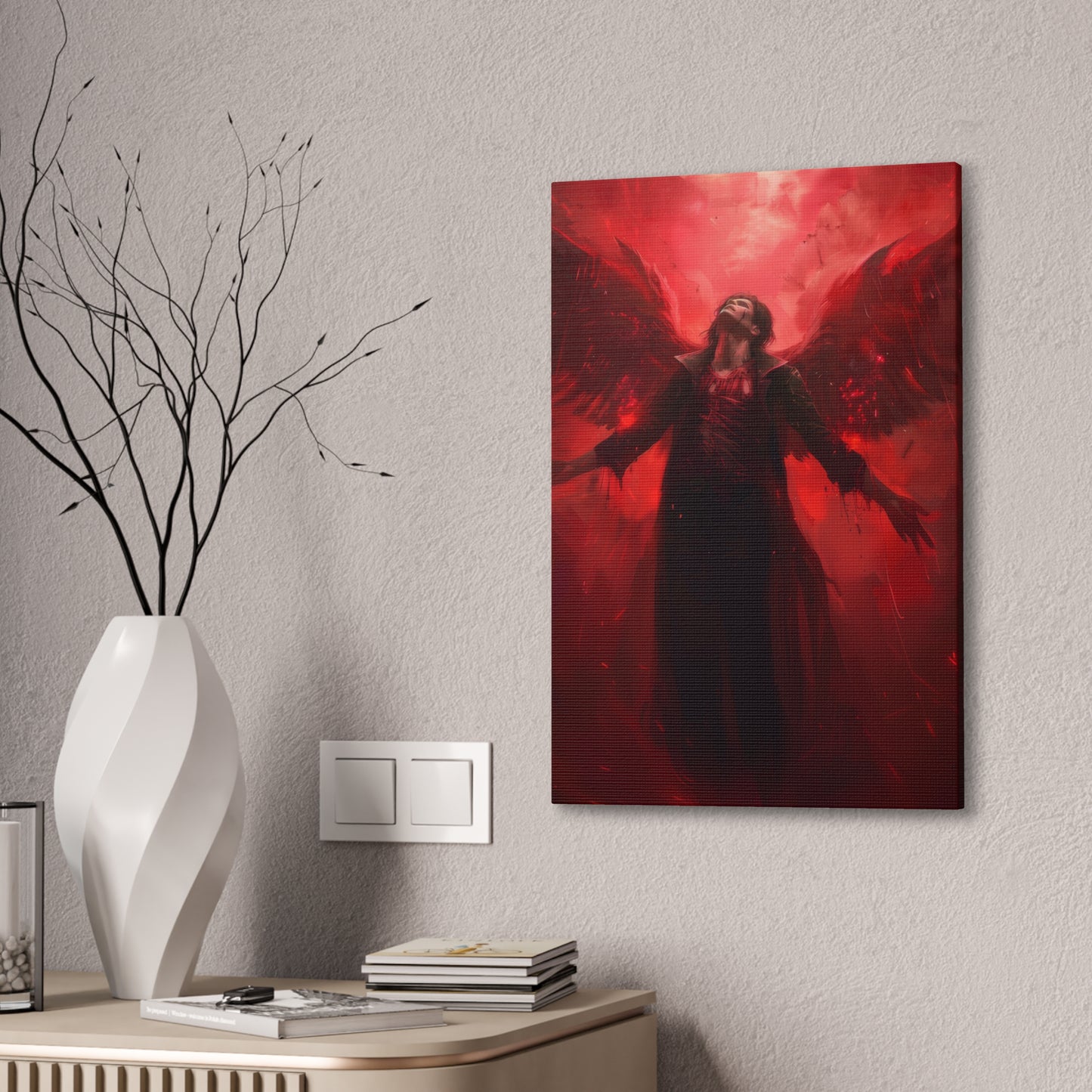 Angel or Devil - Canvas Stretched, 0.75"