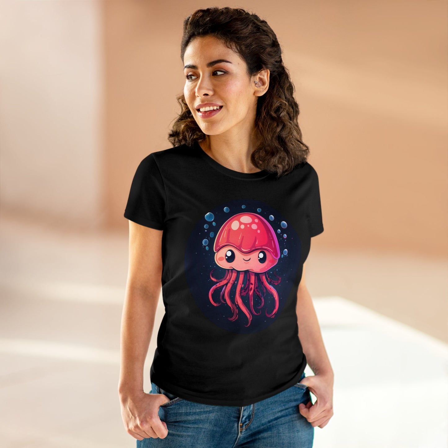 Jellyfish - Women's Midweight Cotton Tee