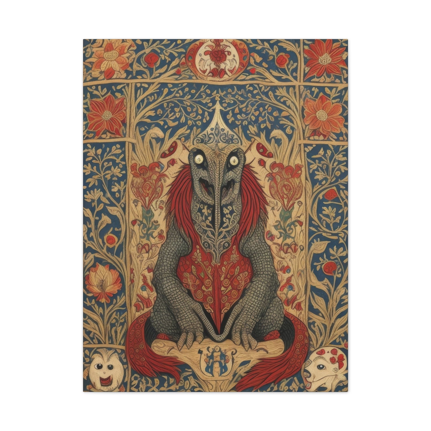 Medieval Tapestry - Canvas Stretched, 0.75"