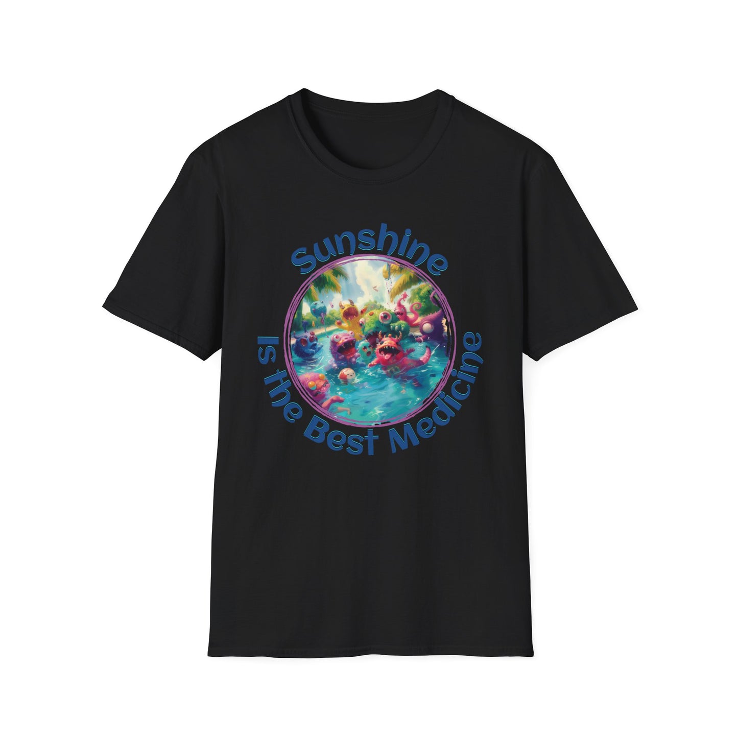 Sunshine is the Best Medicine - Unisex Softstyle T-Shirt