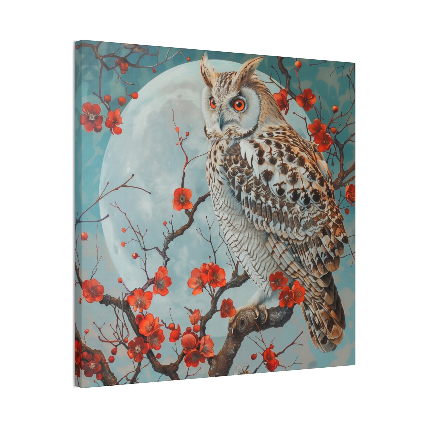 Owl  - Canvas Stretched, 0.75"