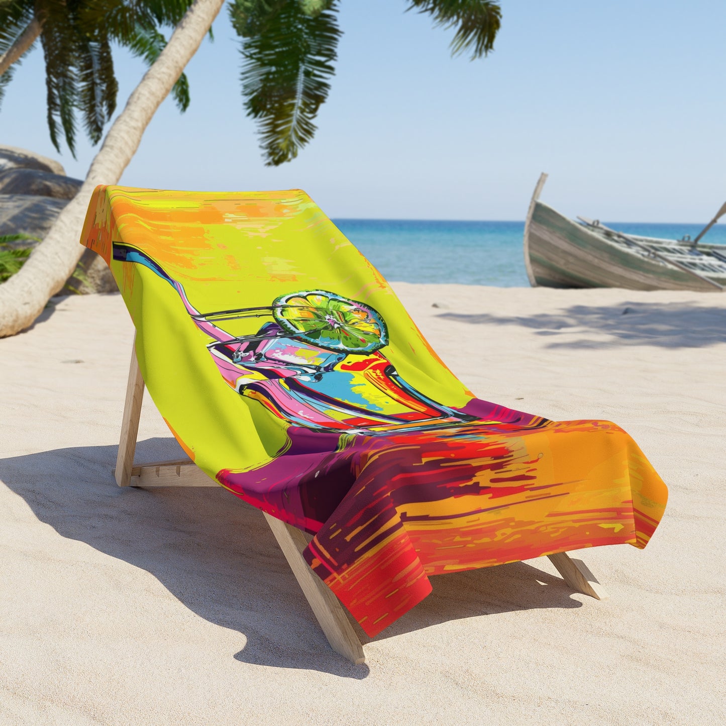 Summer Drinks - Beach Towel