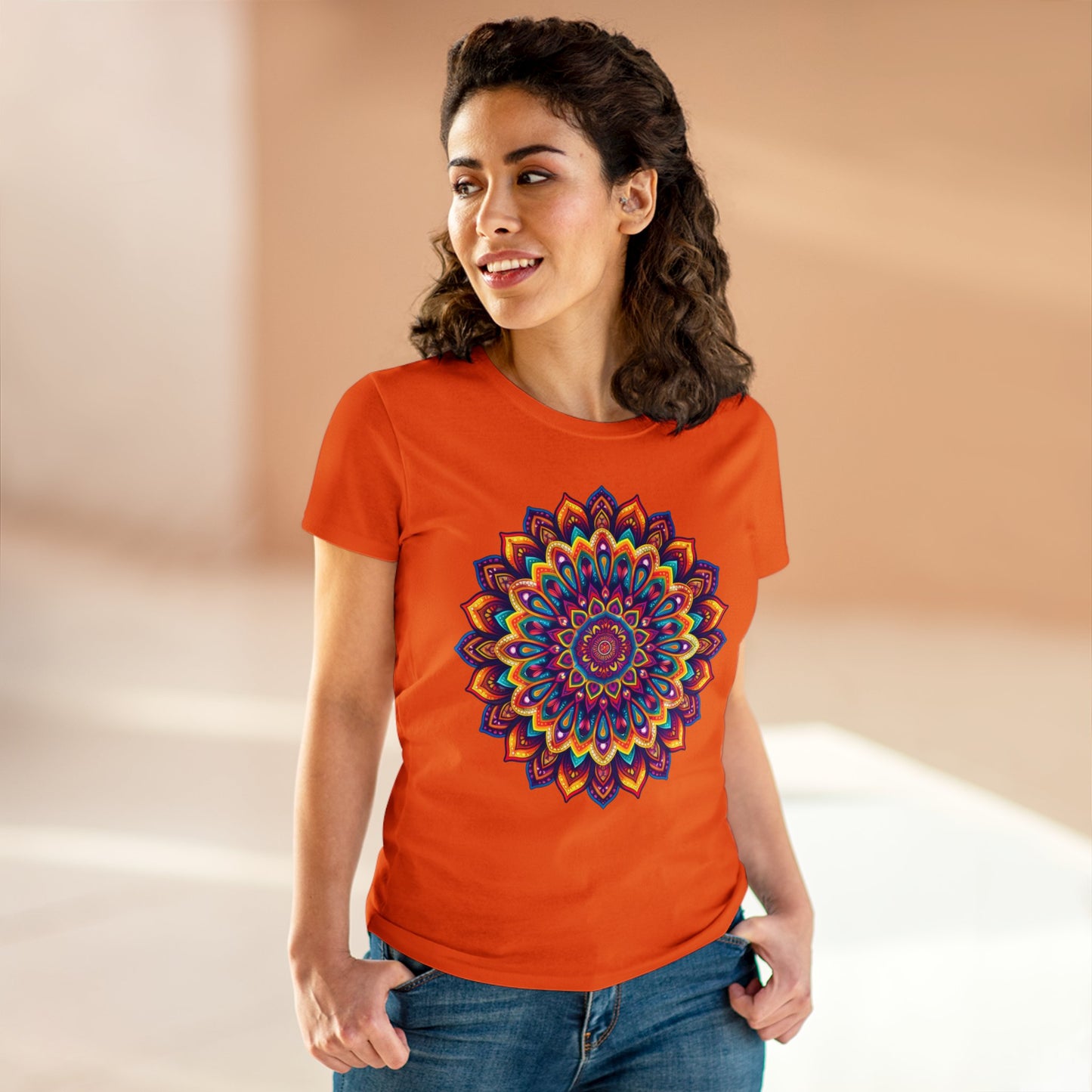 Mandala - Women's Midweight Cotton Tee