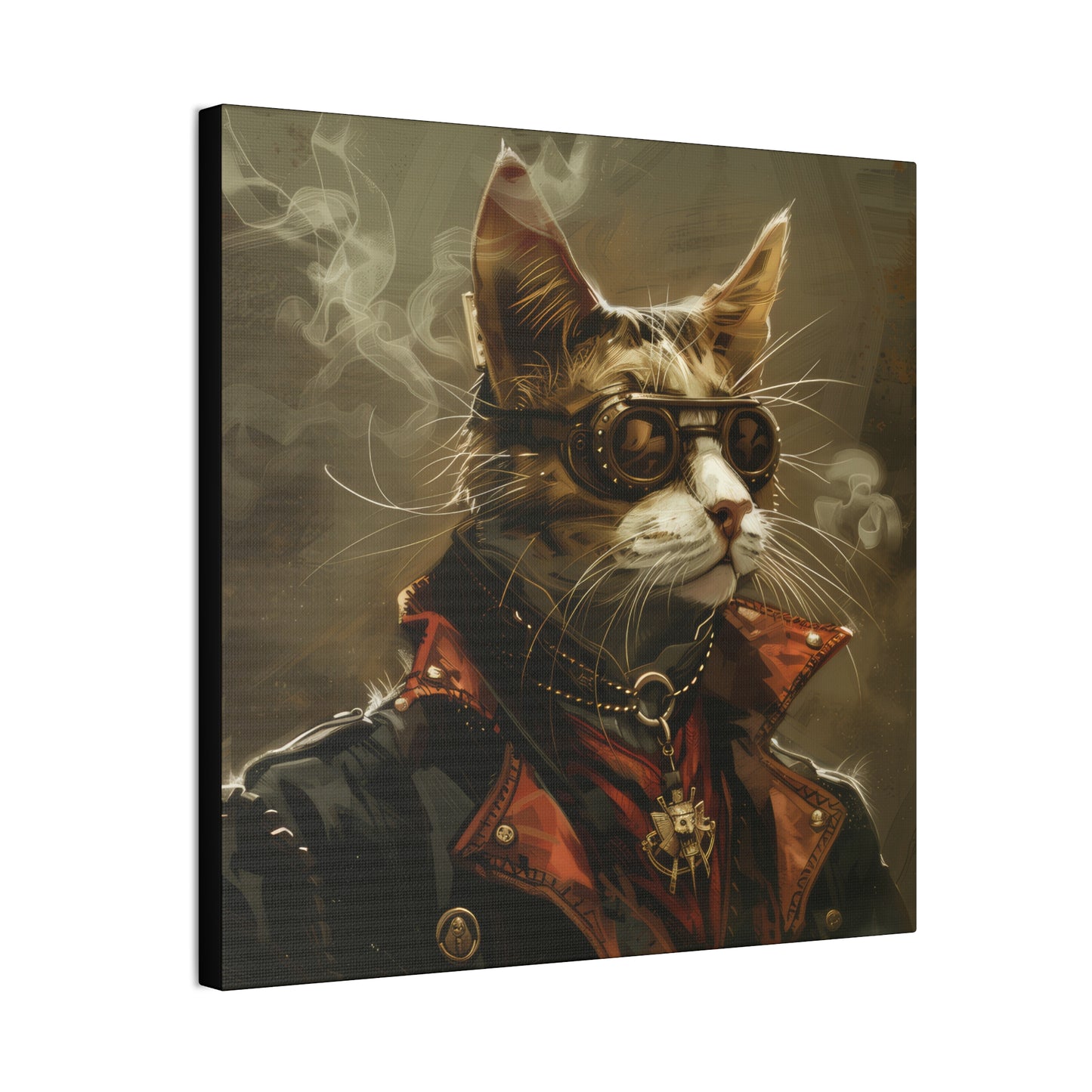 Boss Kitty - Canvas Stretched, 0.75" - Canvas Stretched, 0.75"