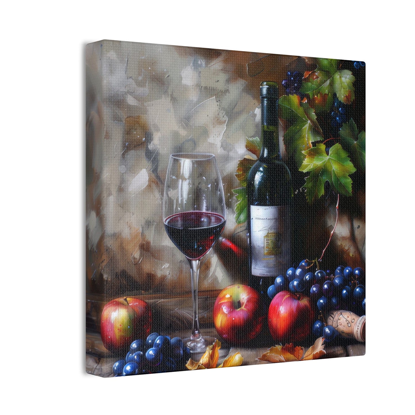 Wine - Canvas Stretched, 0.75"