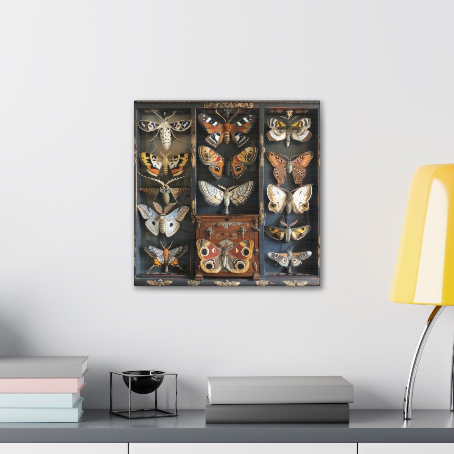 Moth Collection - Canvas Stretched, 0.75"