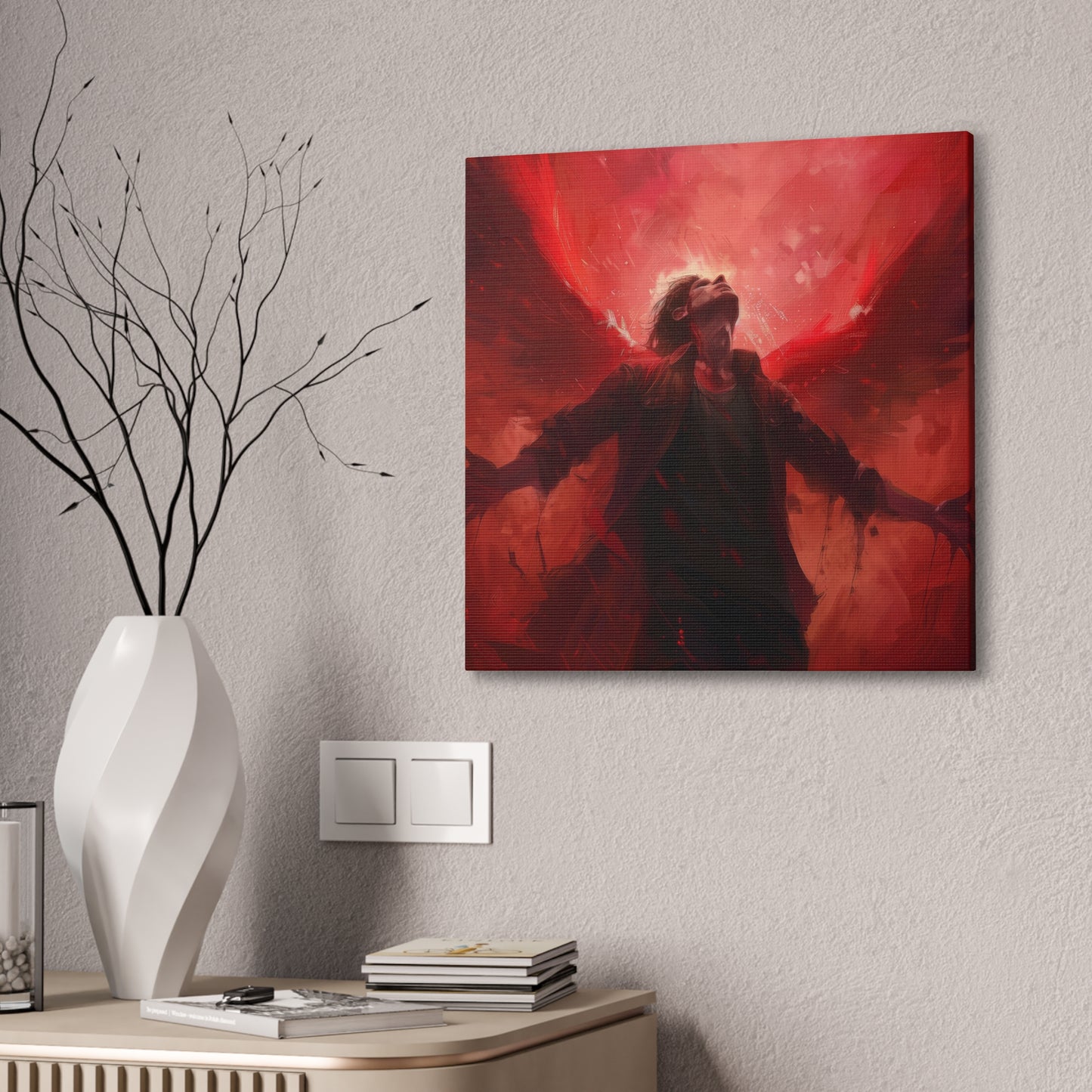 Angel or Devil - Canvas Stretched, 0.75"