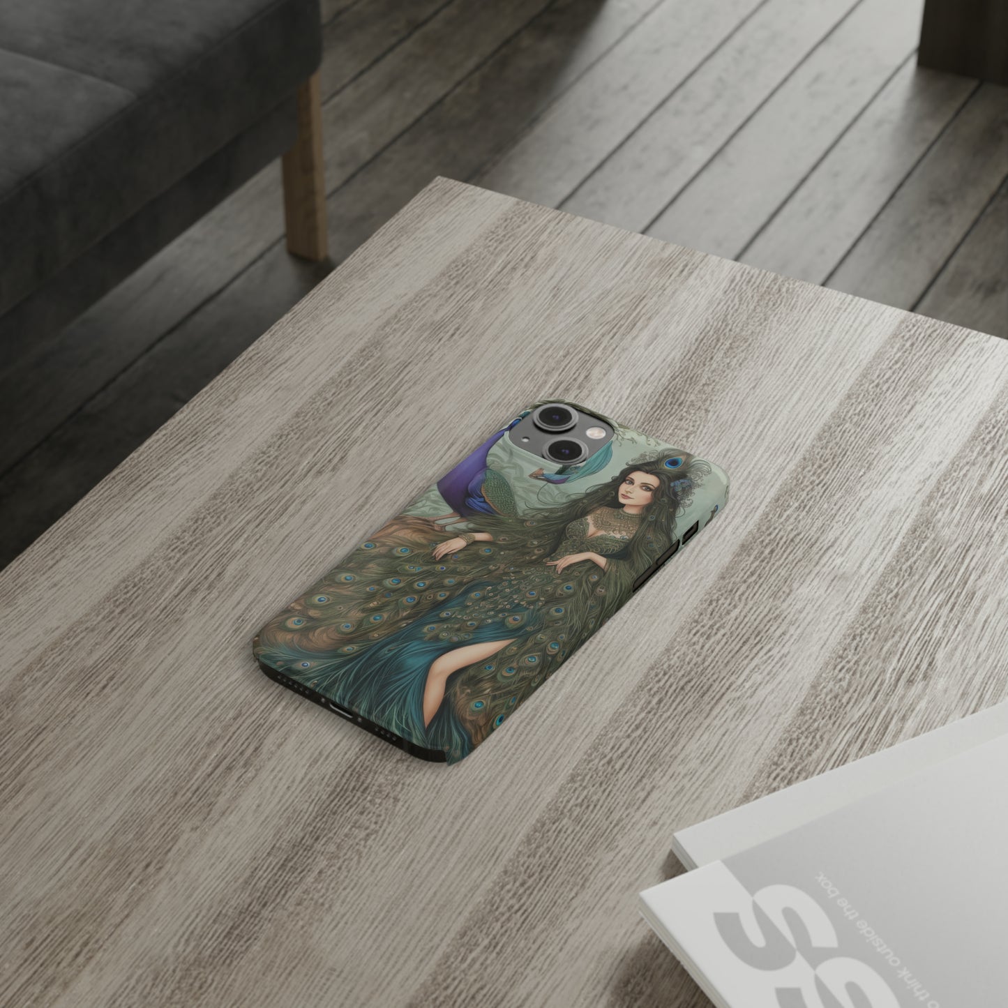 Peacock Witch - Phone Case