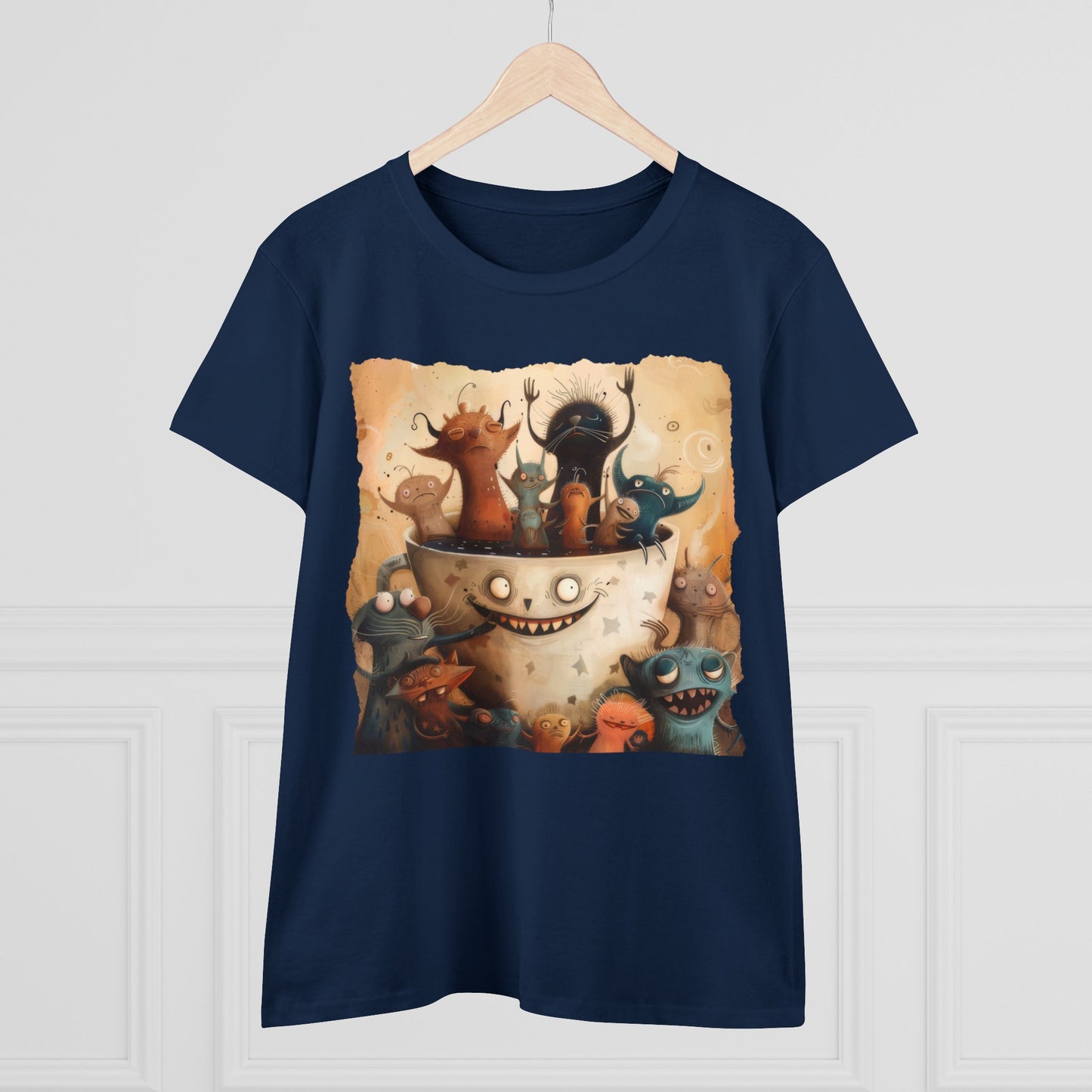 Coffee Critters - Women's Midweight Cotton Tee