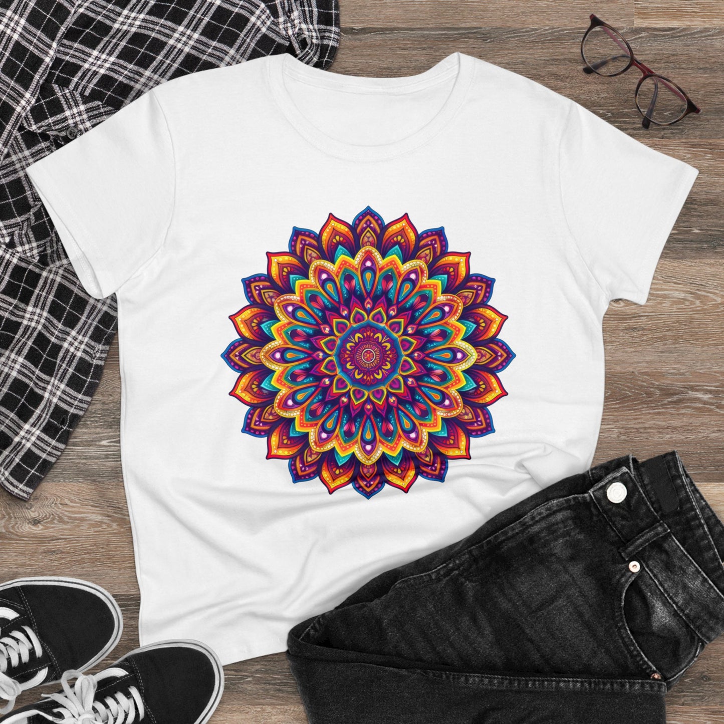 Mandala - Women's Midweight Cotton Tee