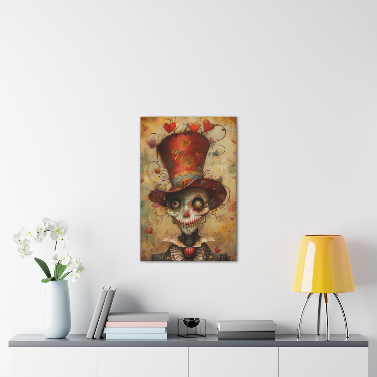 Top Hat - Canvas Stretched, 0.75"