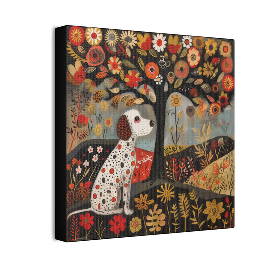 Autumn Dog - Canvas Stretched, 0.75"