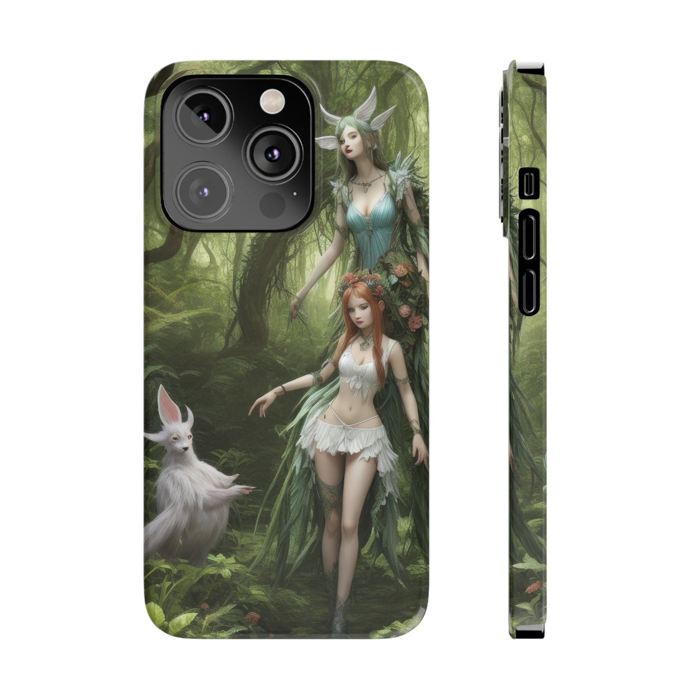 Curious Wood Nymph - Phone Case