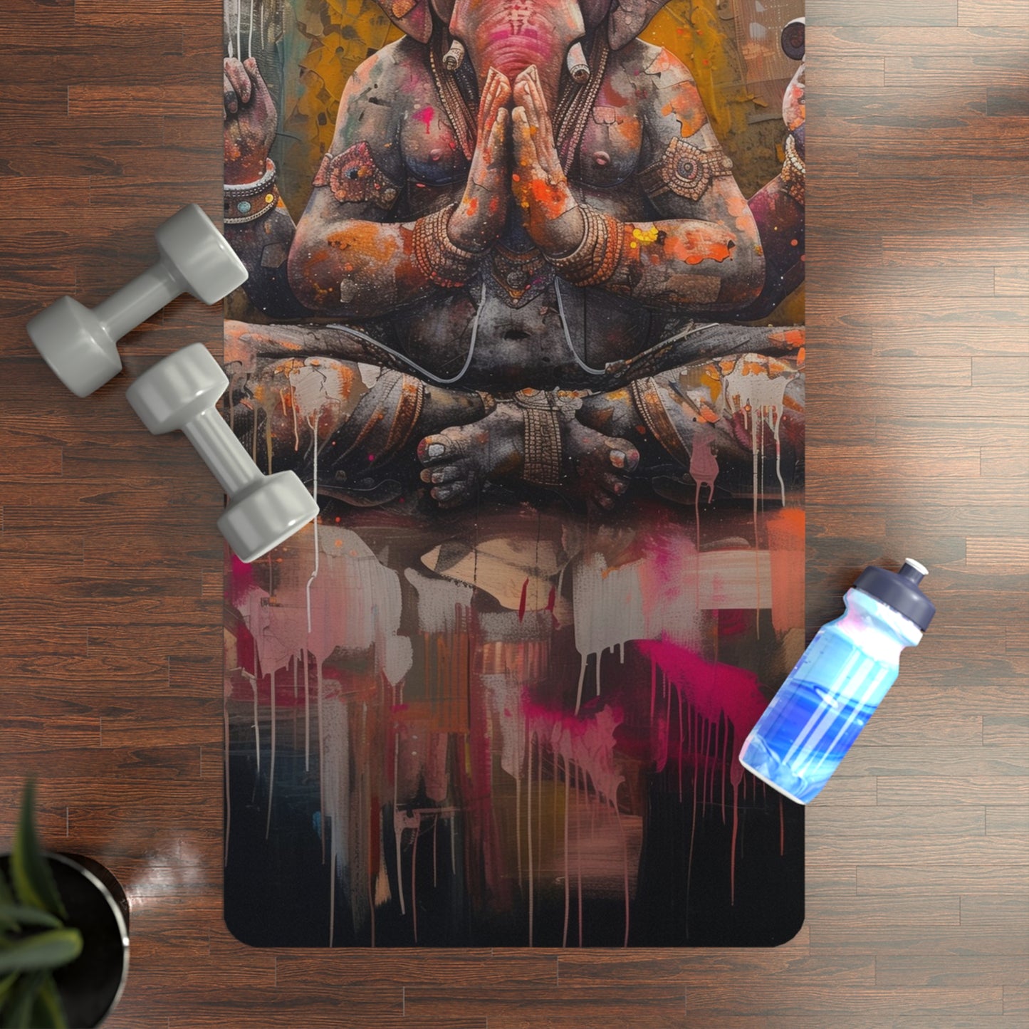 Namaste - Rubber Yoga Mat