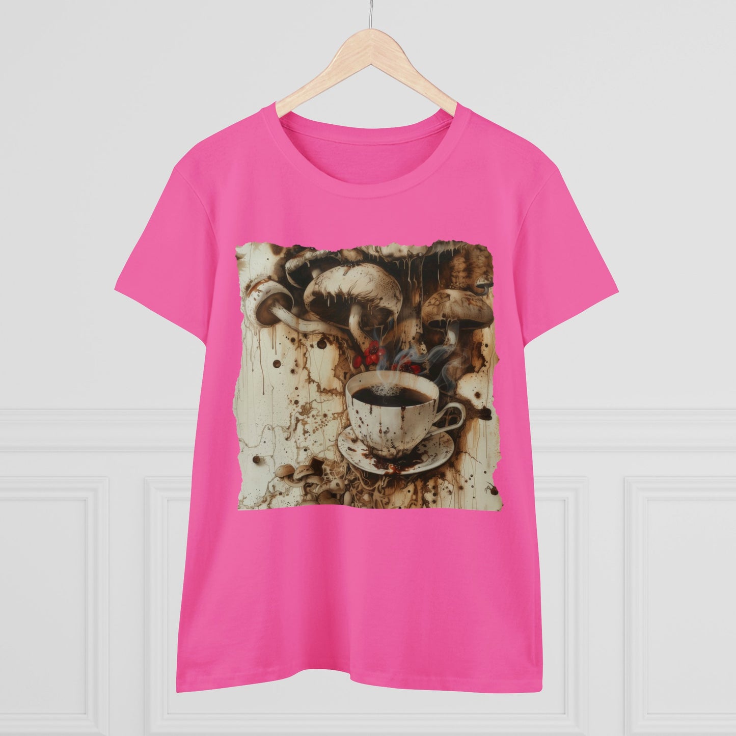 Organic Coffee - Women's Midweight Cotton Tee