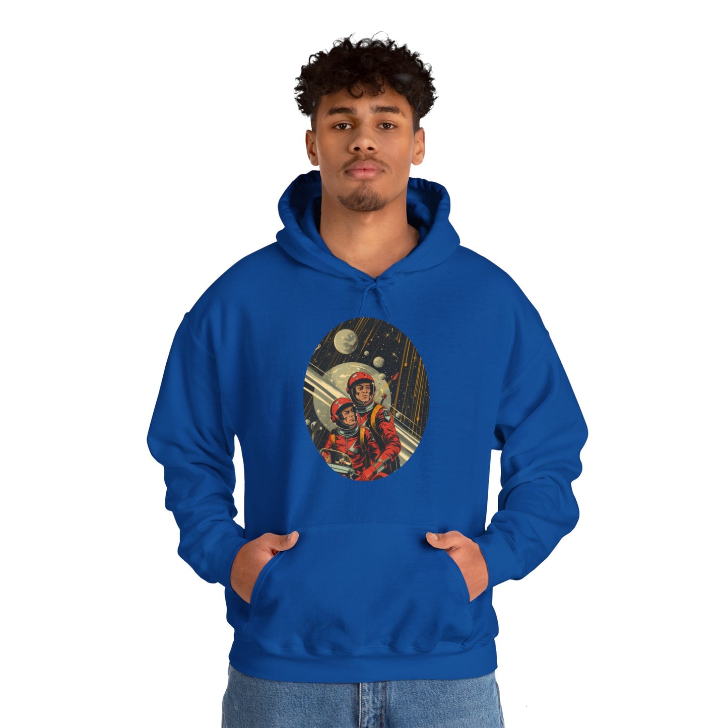 Spacemen - Unisex Heavy Blend™ Hooded Sweatshirt