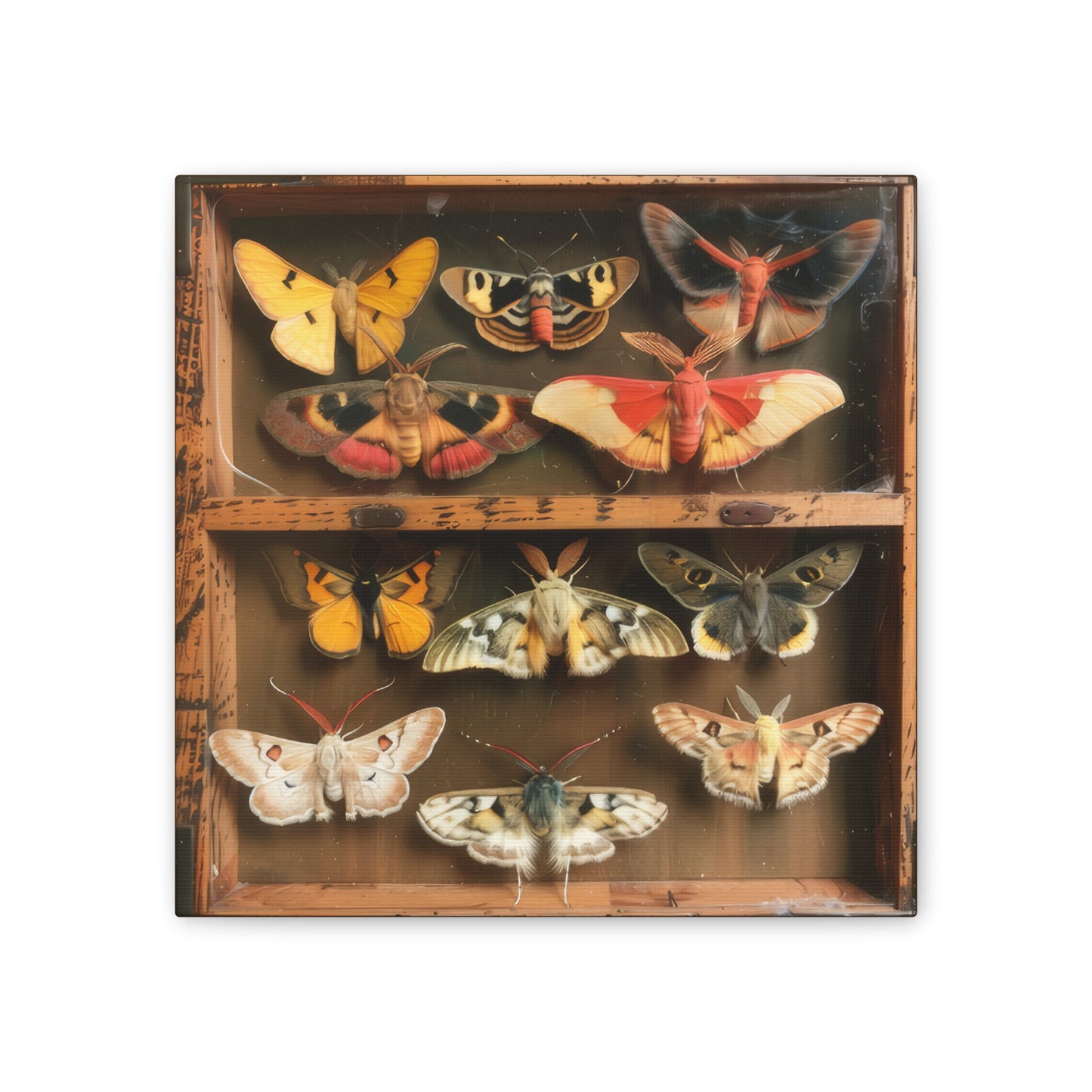 Moth Collection - Canvas Stretched, 0.75"