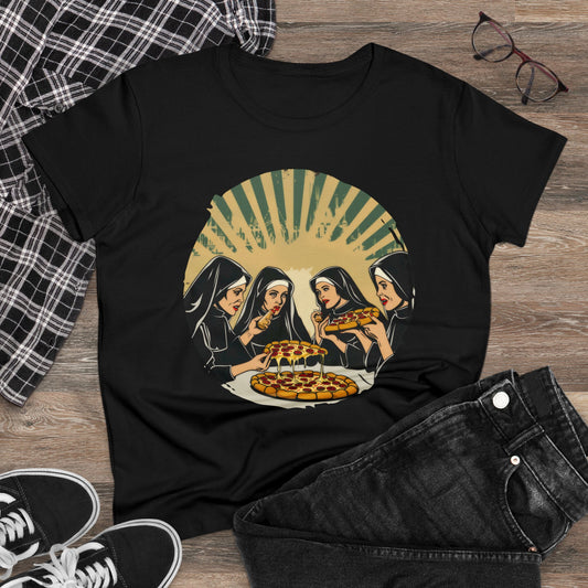 Pizza Divine - Women's Midweight Cotton Tee