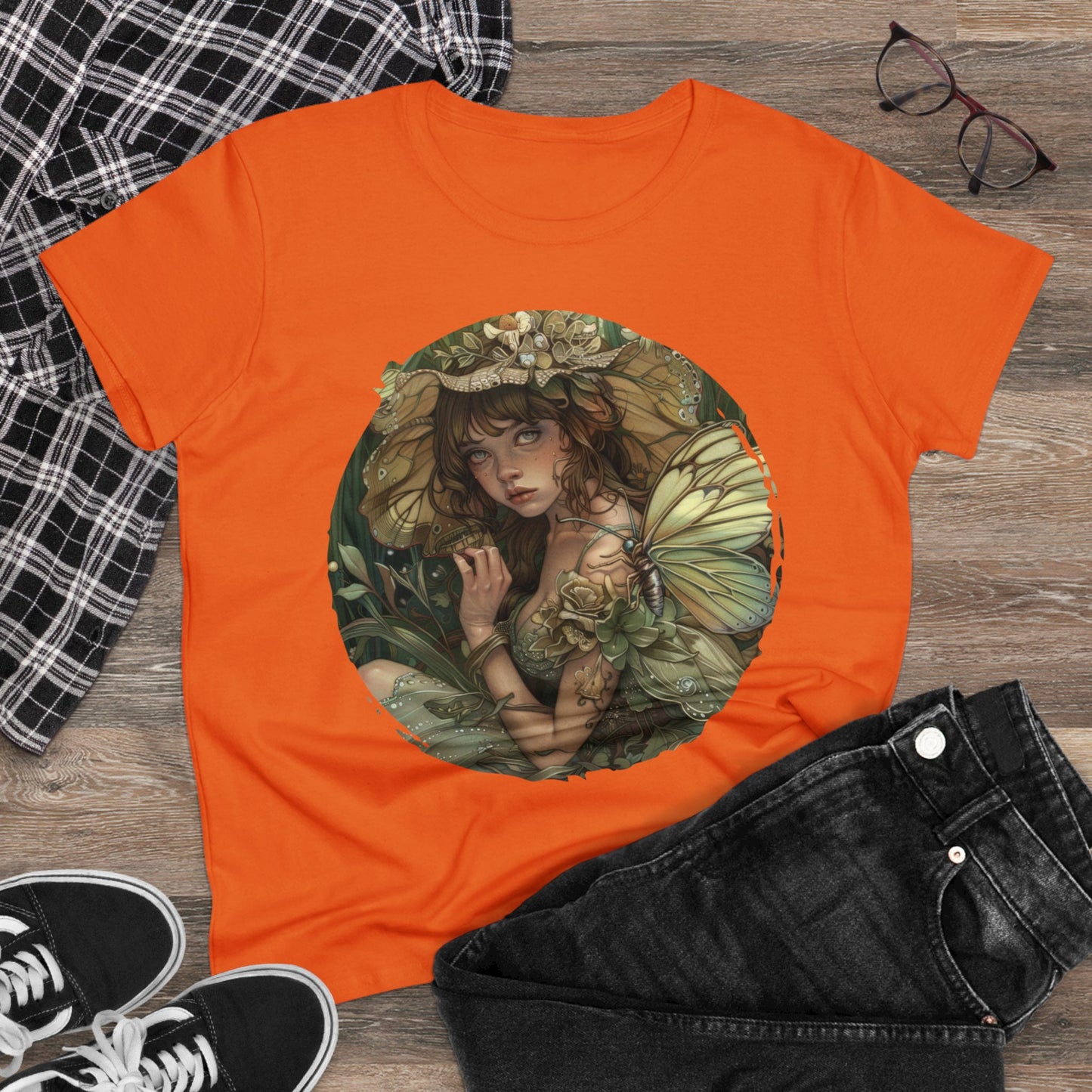 Fairy - Fantasy - Women's Midweight Cotton Tee