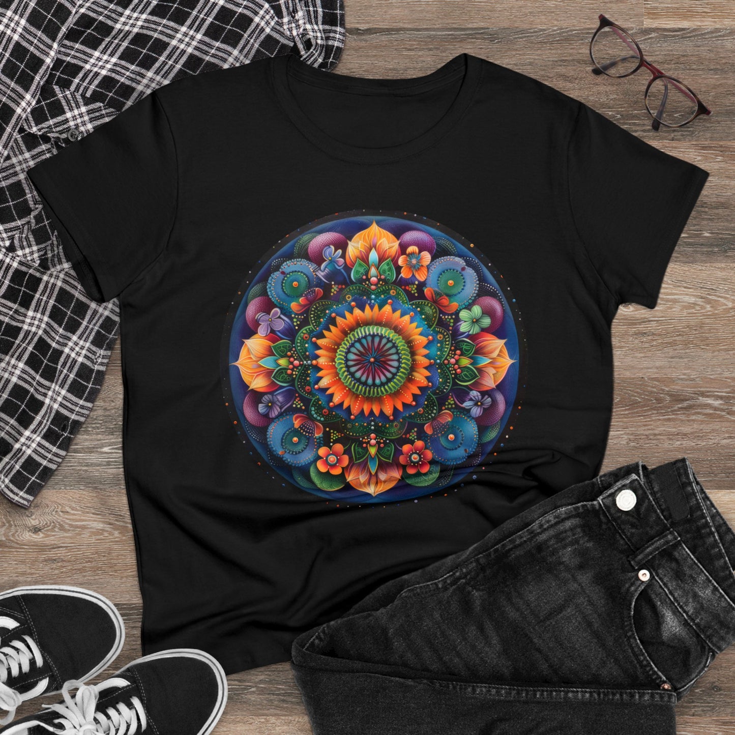 Mandala - Women's Midweight Cotton Tee