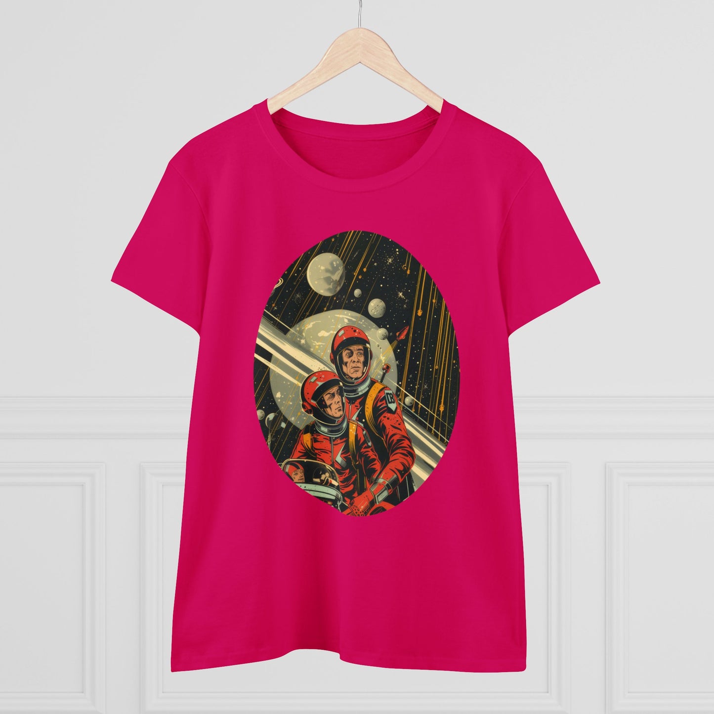 Spacemen - Women's Midweight Cotton Tee