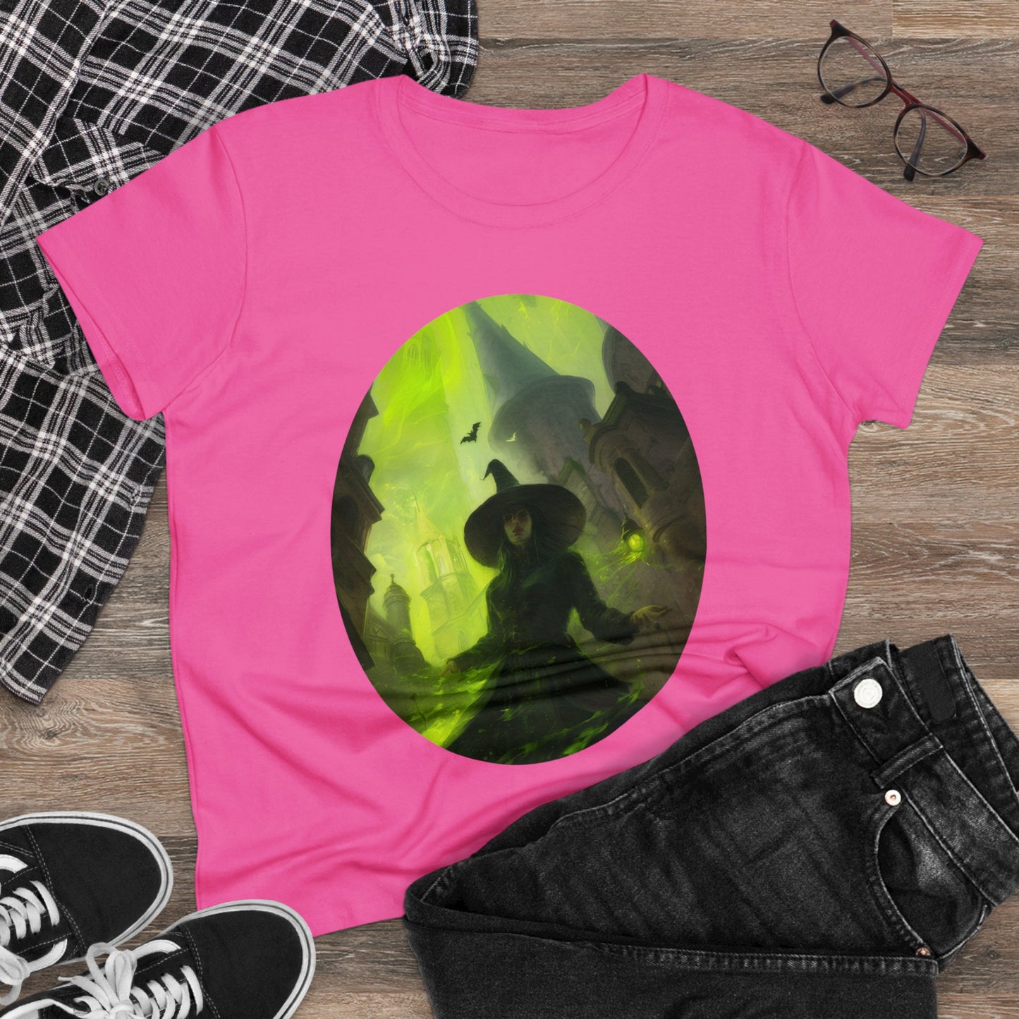 The Witch - Fantasy - Women's Midweight Cotton Tee