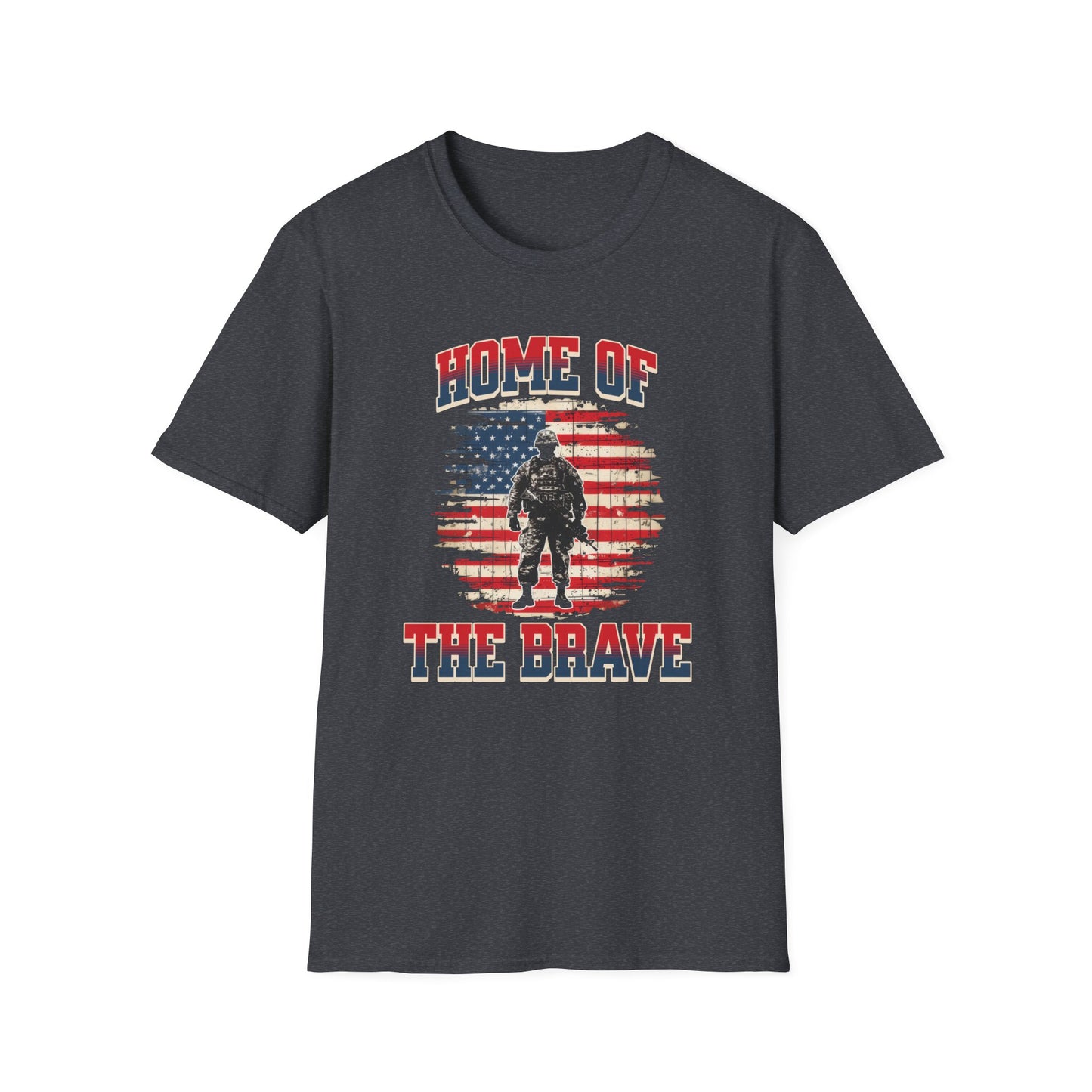 Home of the Brave - Unisex Softstyle T-Shirt