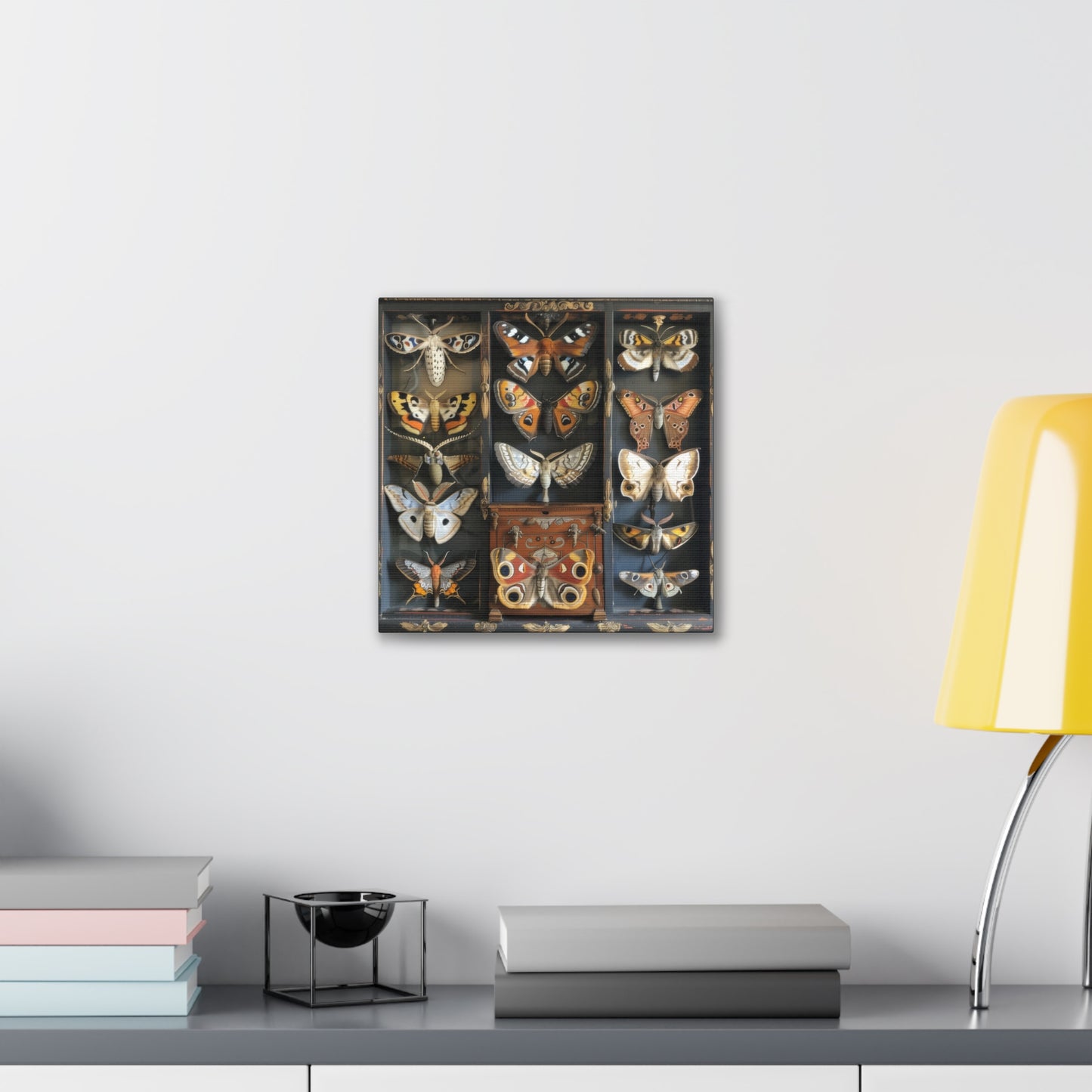 Moth Collection - Canvas Stretched, 0.75"