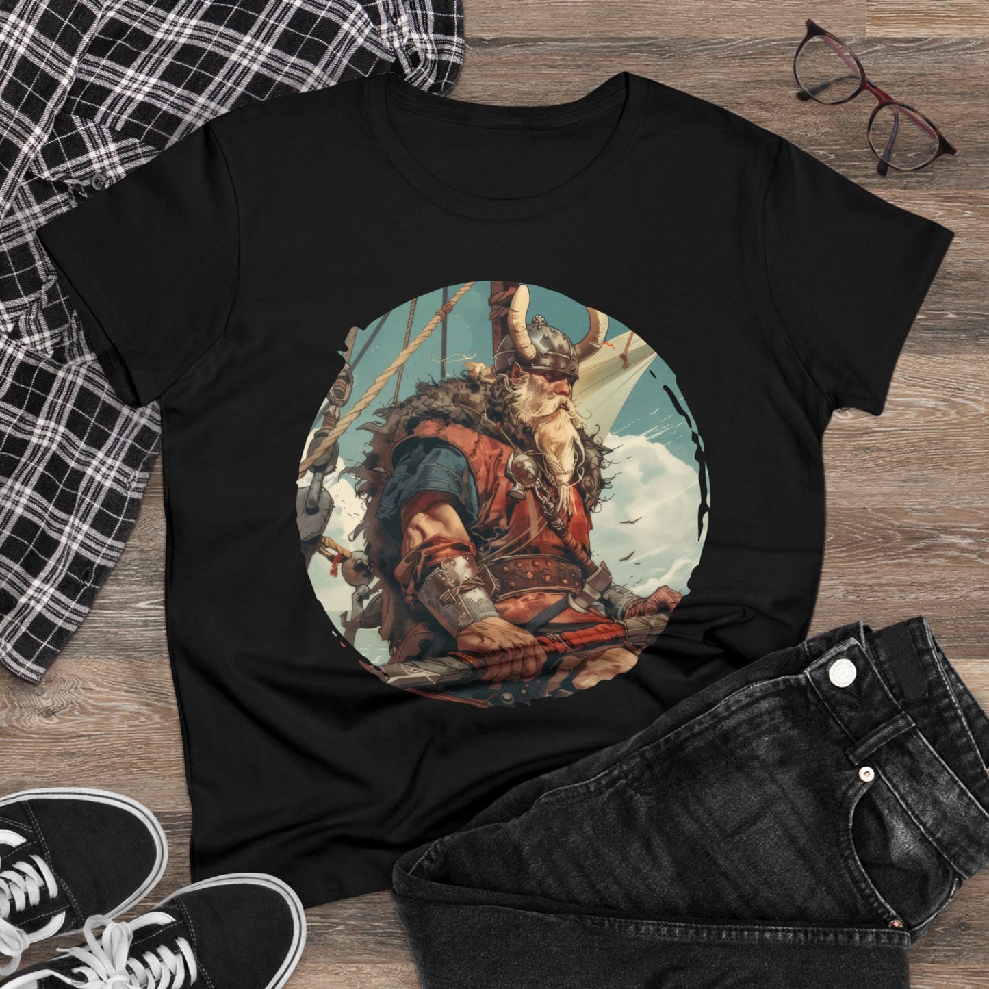 Viking - Fantasy - Women's Midweight Cotton Tee