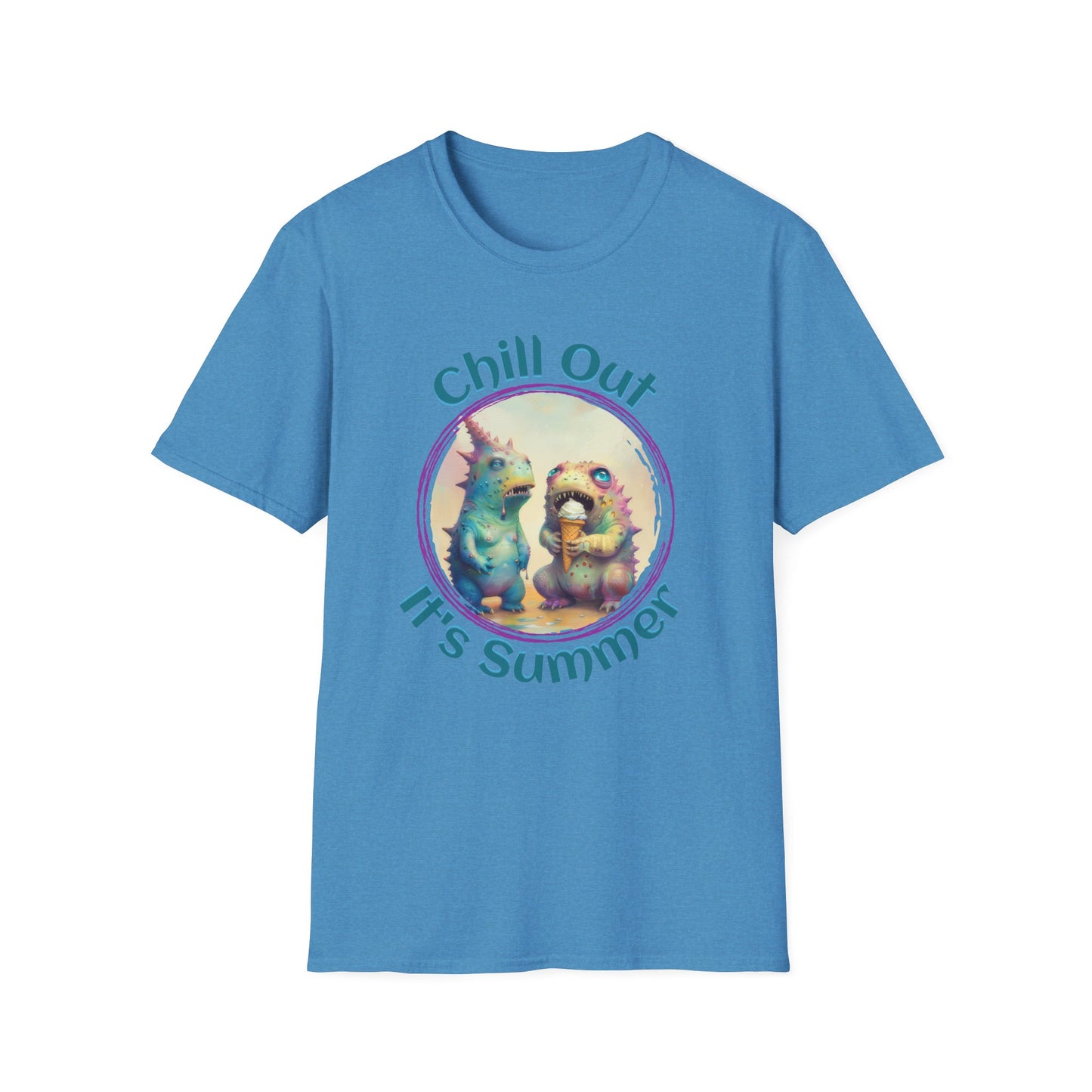 Chill Out, It's Summer - Unisex Softstyle T-Shirt