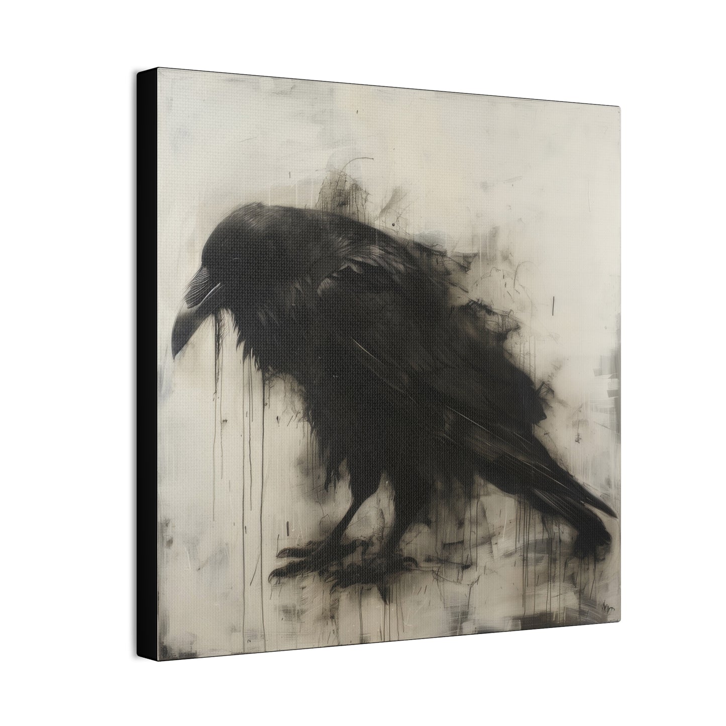 Blackbird - Canvas Stretched, 0.75"