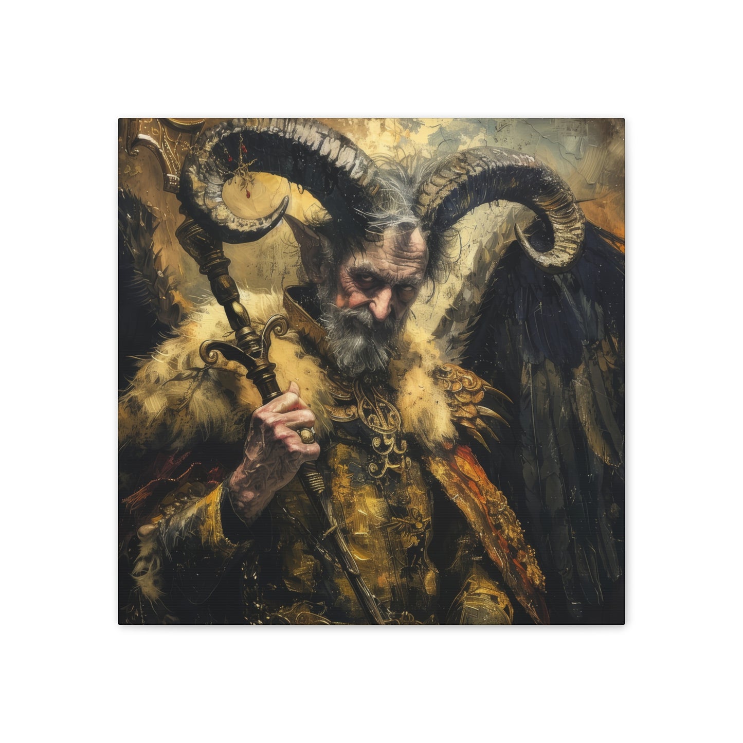 Angel or Devil - Canvas Stretched, 0.75"