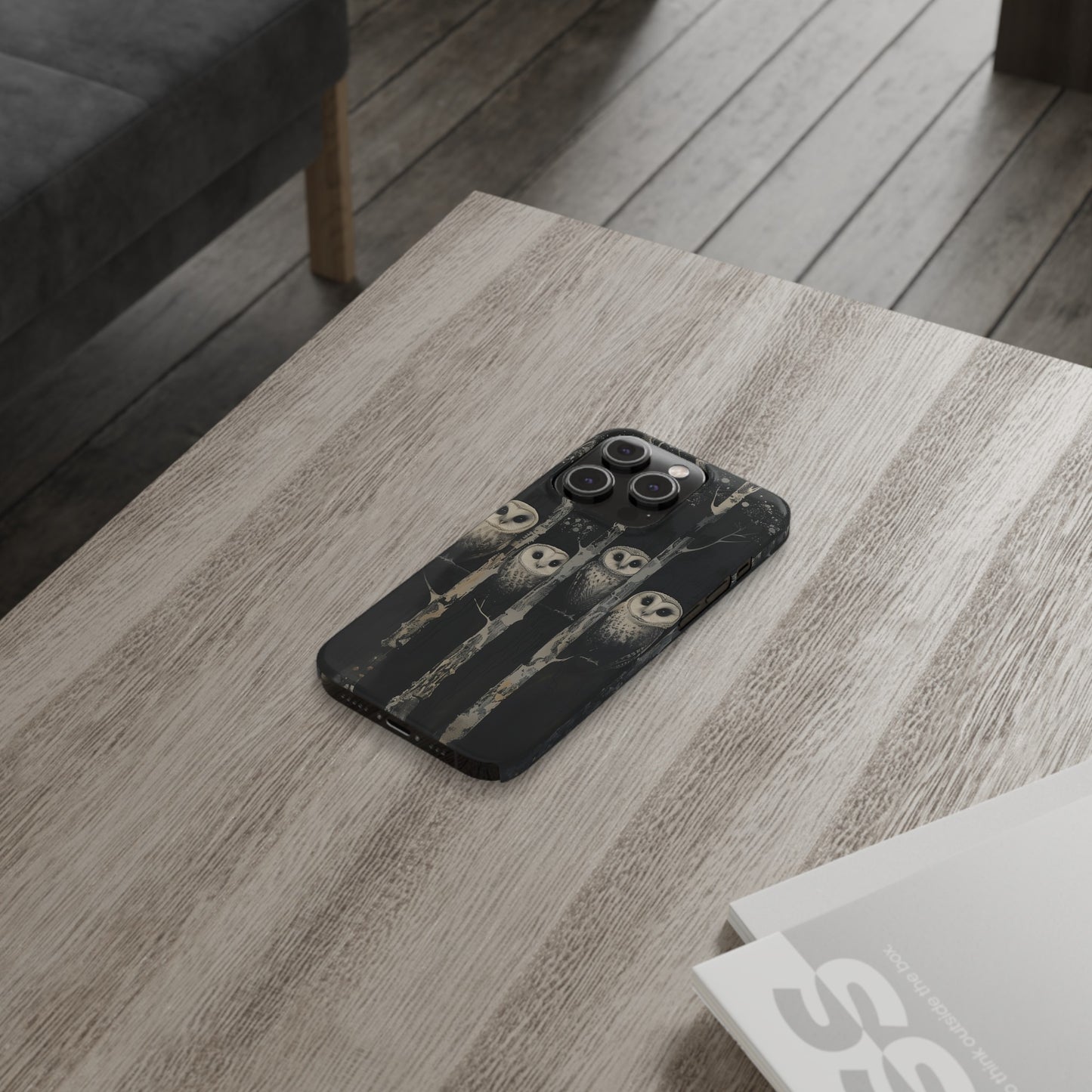 Owls at Night Phone Case