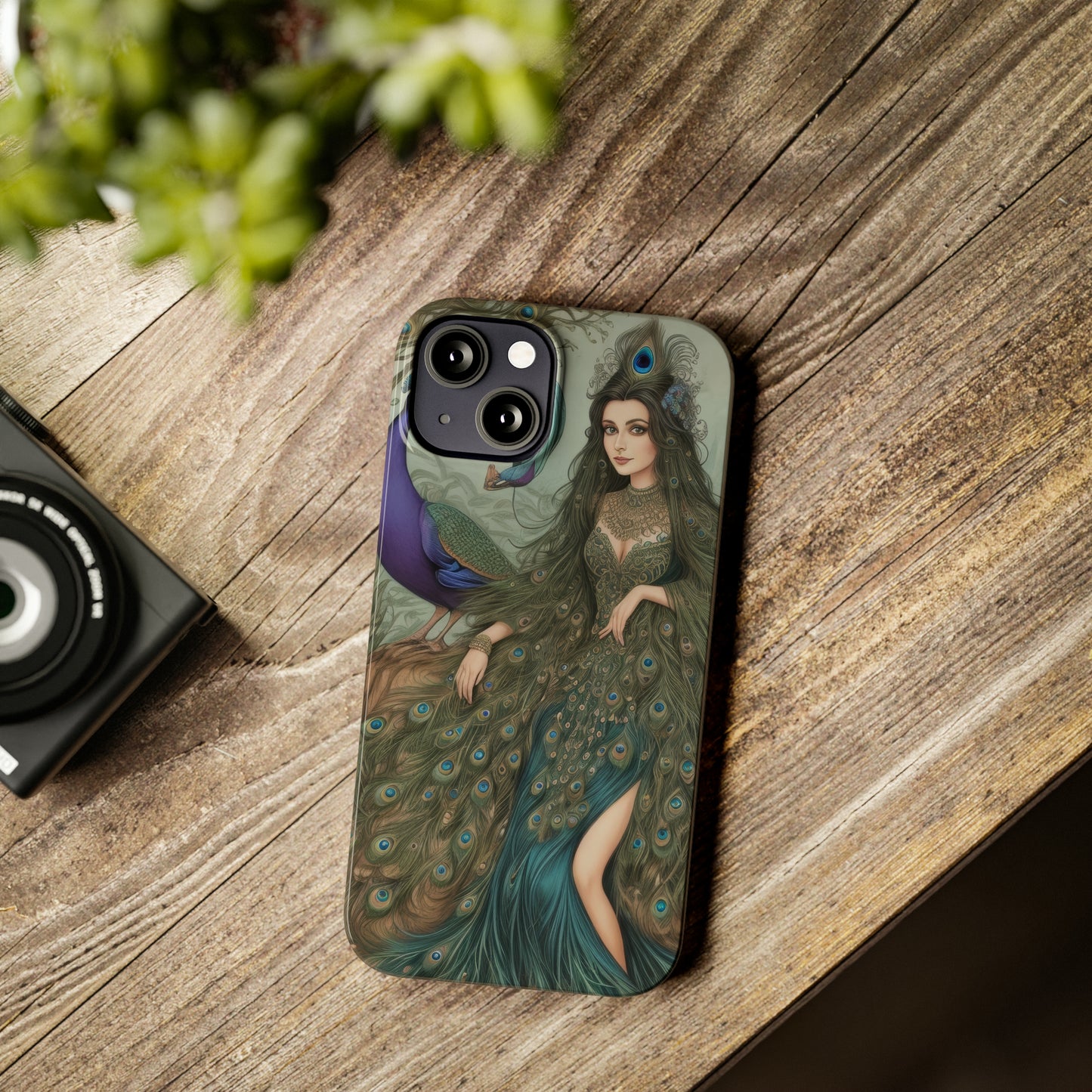 Peacock Witch - Phone Case