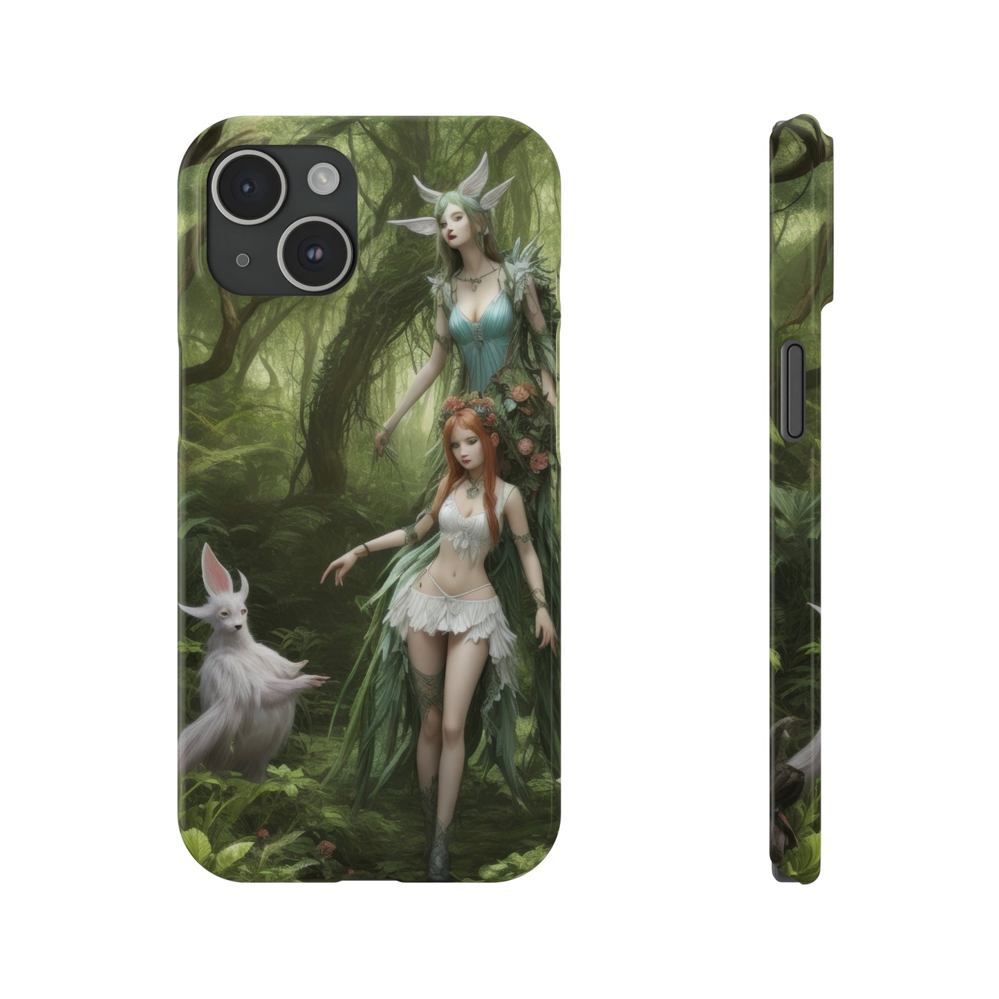 Curious Wood Nymph - Phone Case